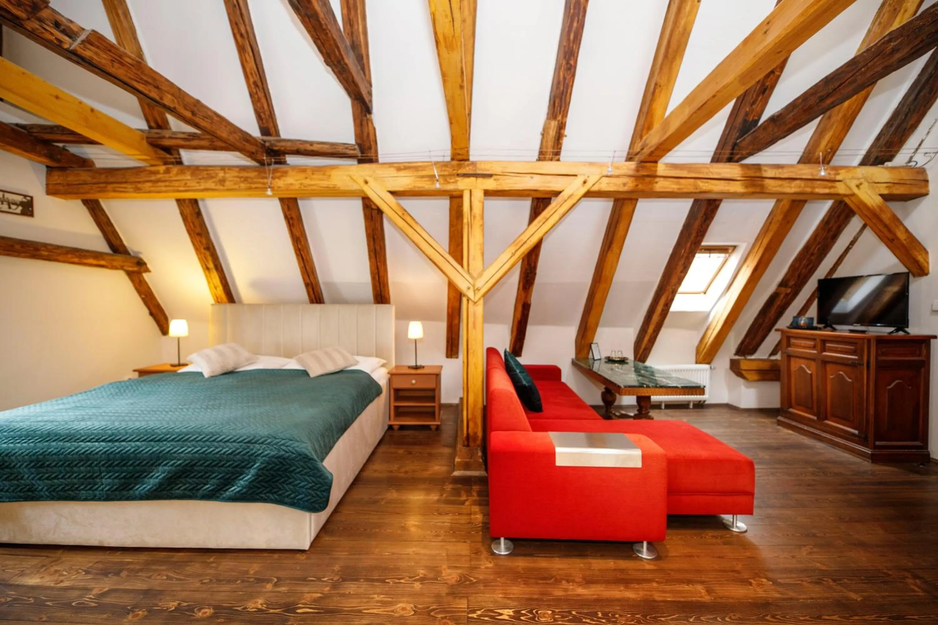 Bed in Hotel Svambersky dum