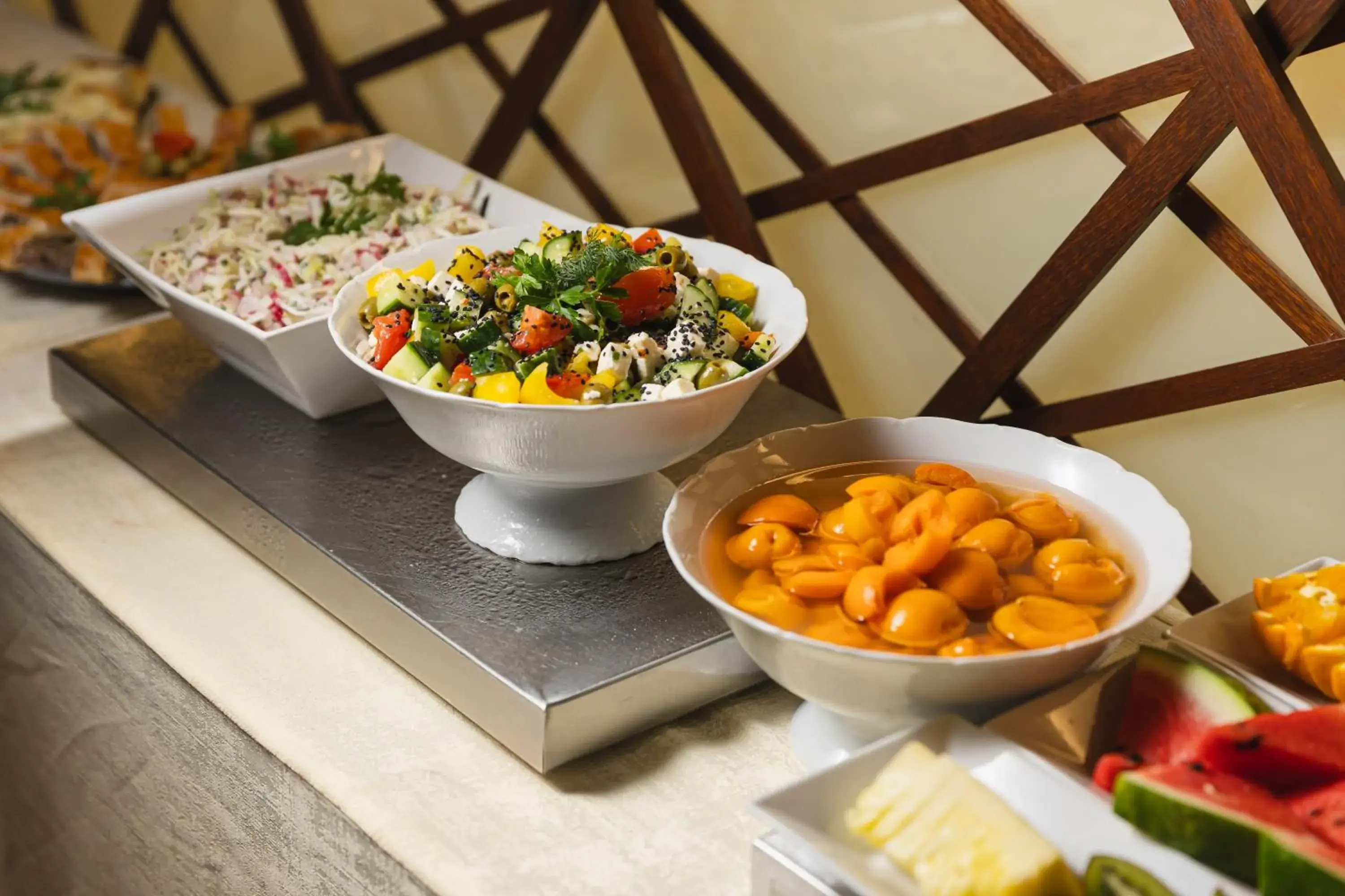 Food in Perla Hotel Food in Perla Hotel