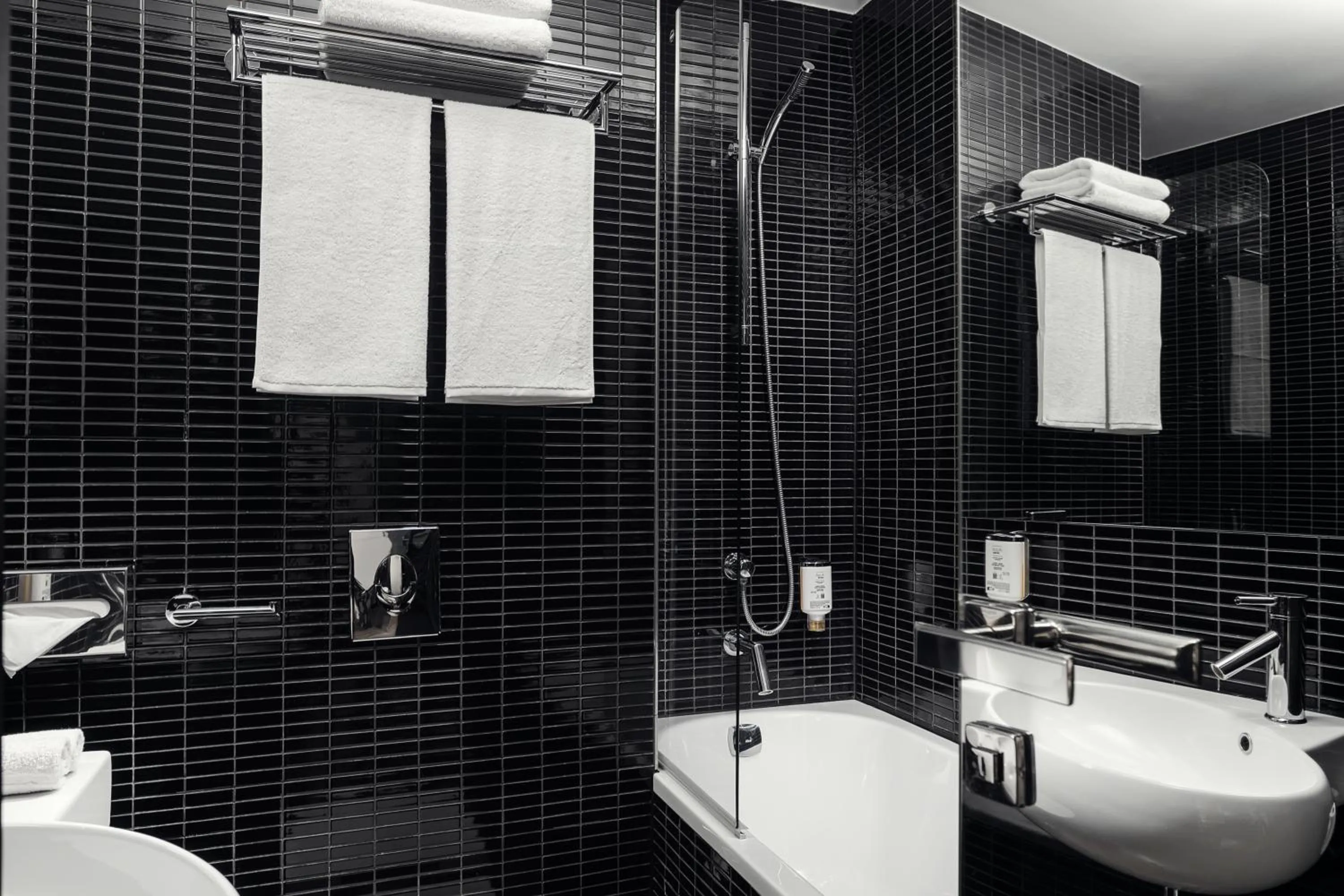 Shower in Perla Hotel