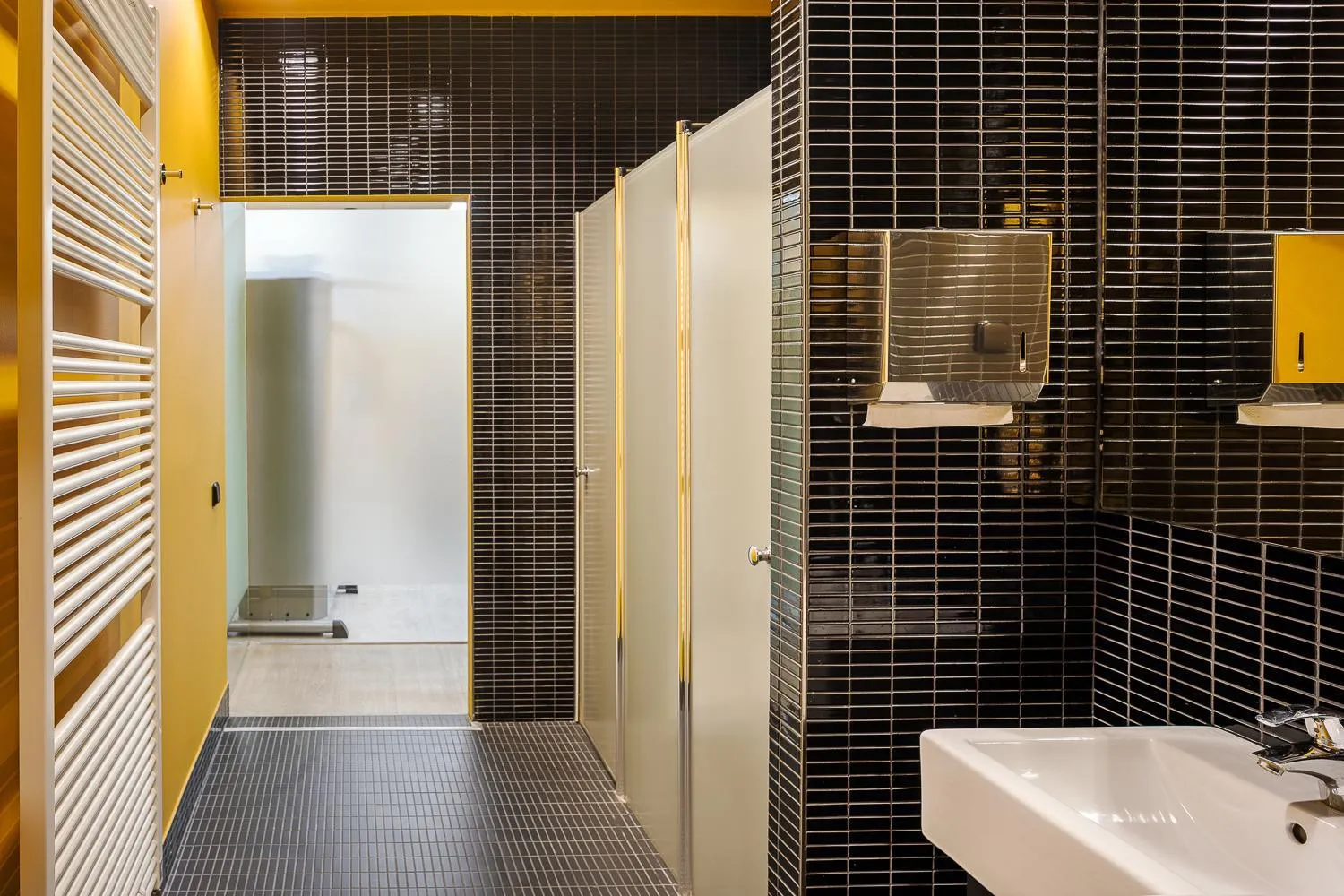 Shower in Perla Hotel