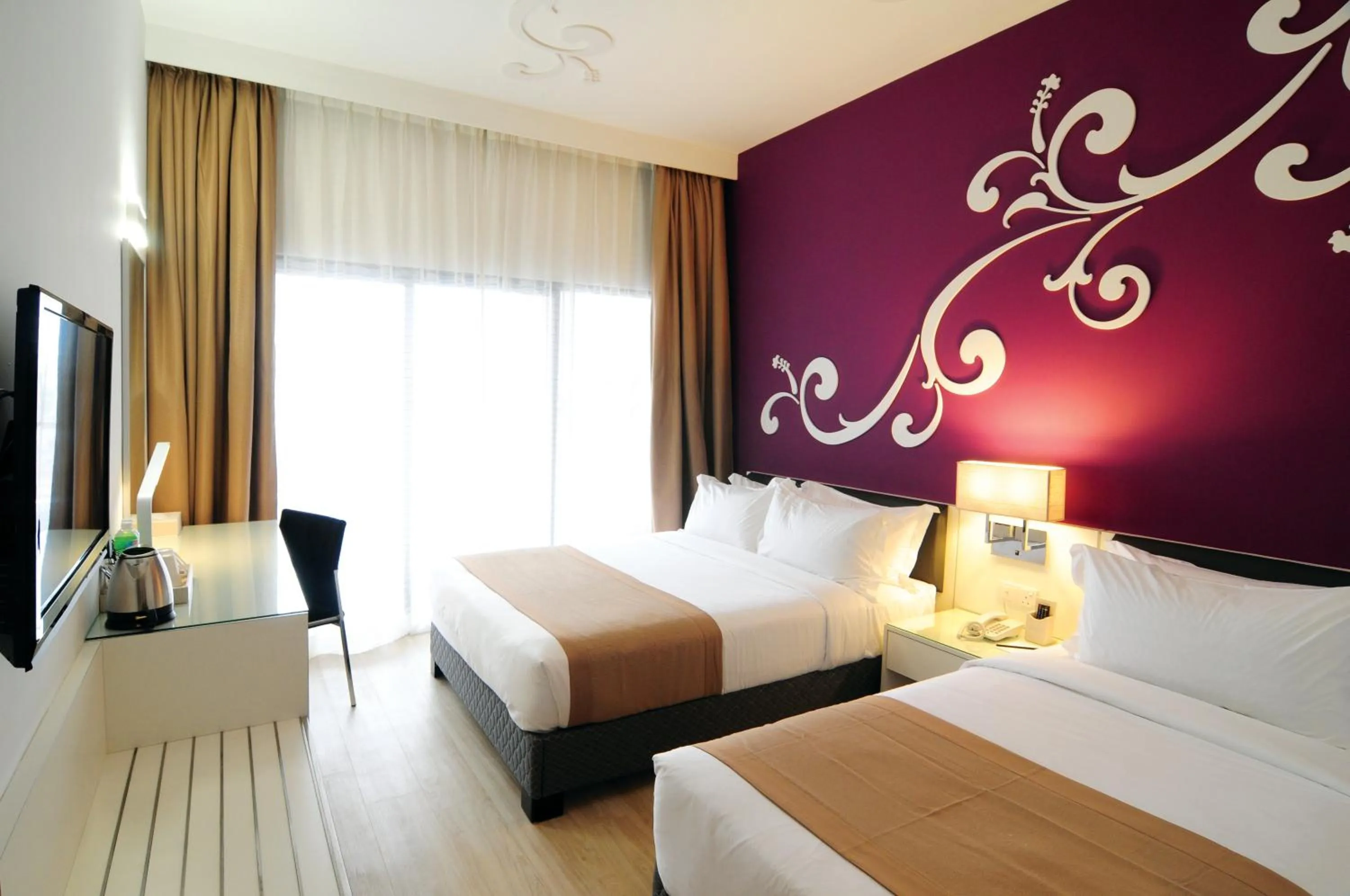 Bedroom, Bed in Kings Green Hotel City Centre Melaka