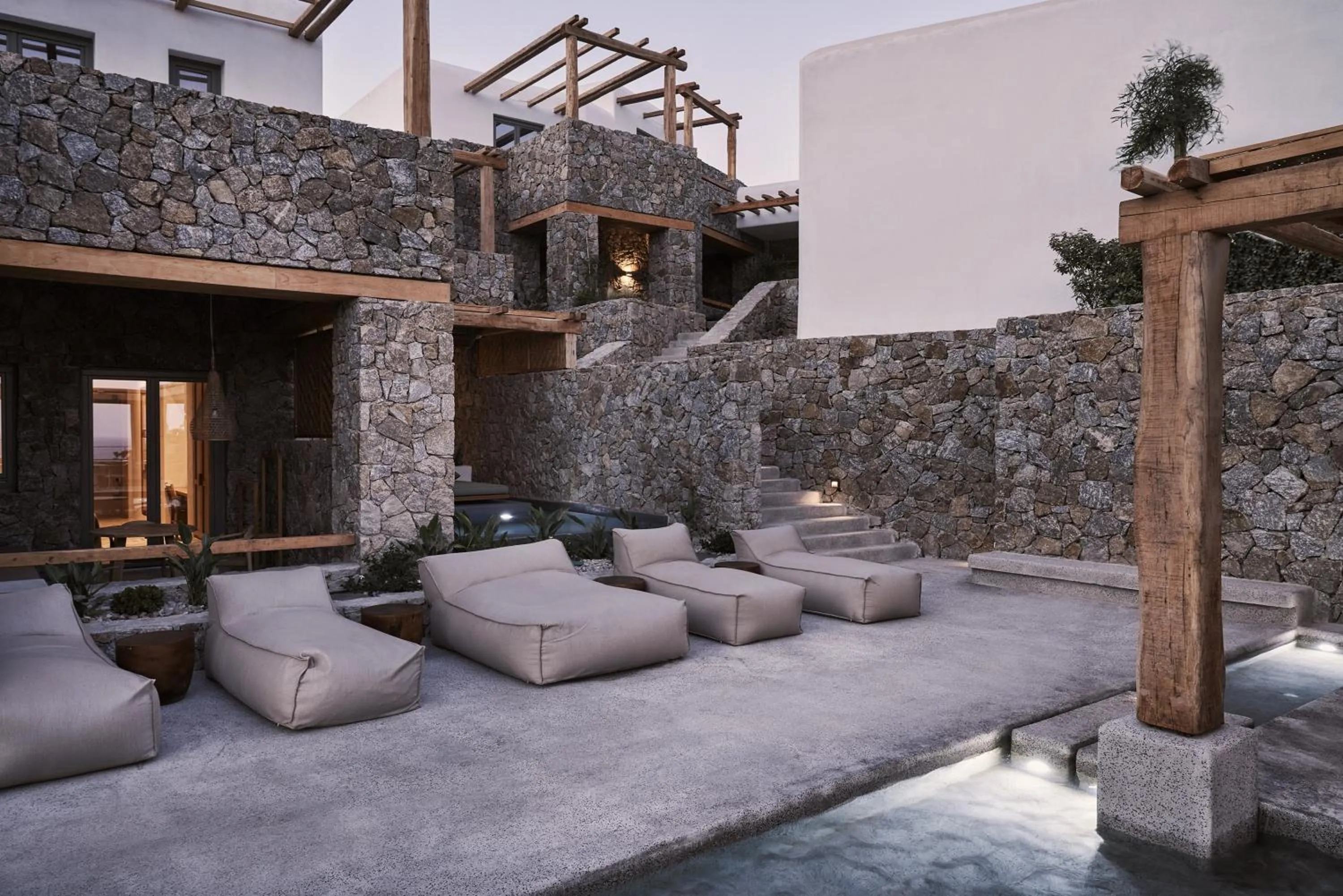 Swimming pool in Archipelagos All Suites