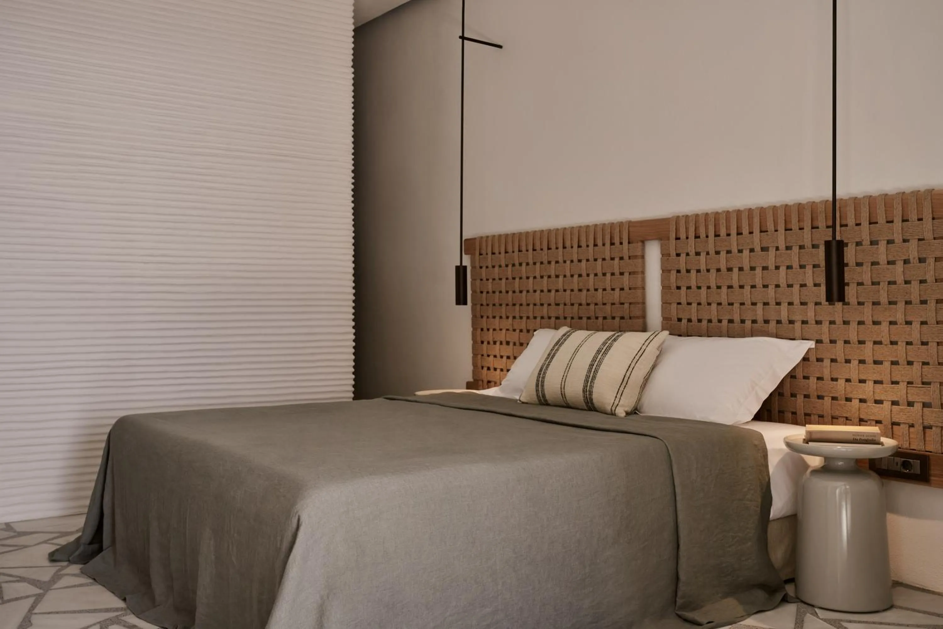 Bed in Archipelagos All Suites