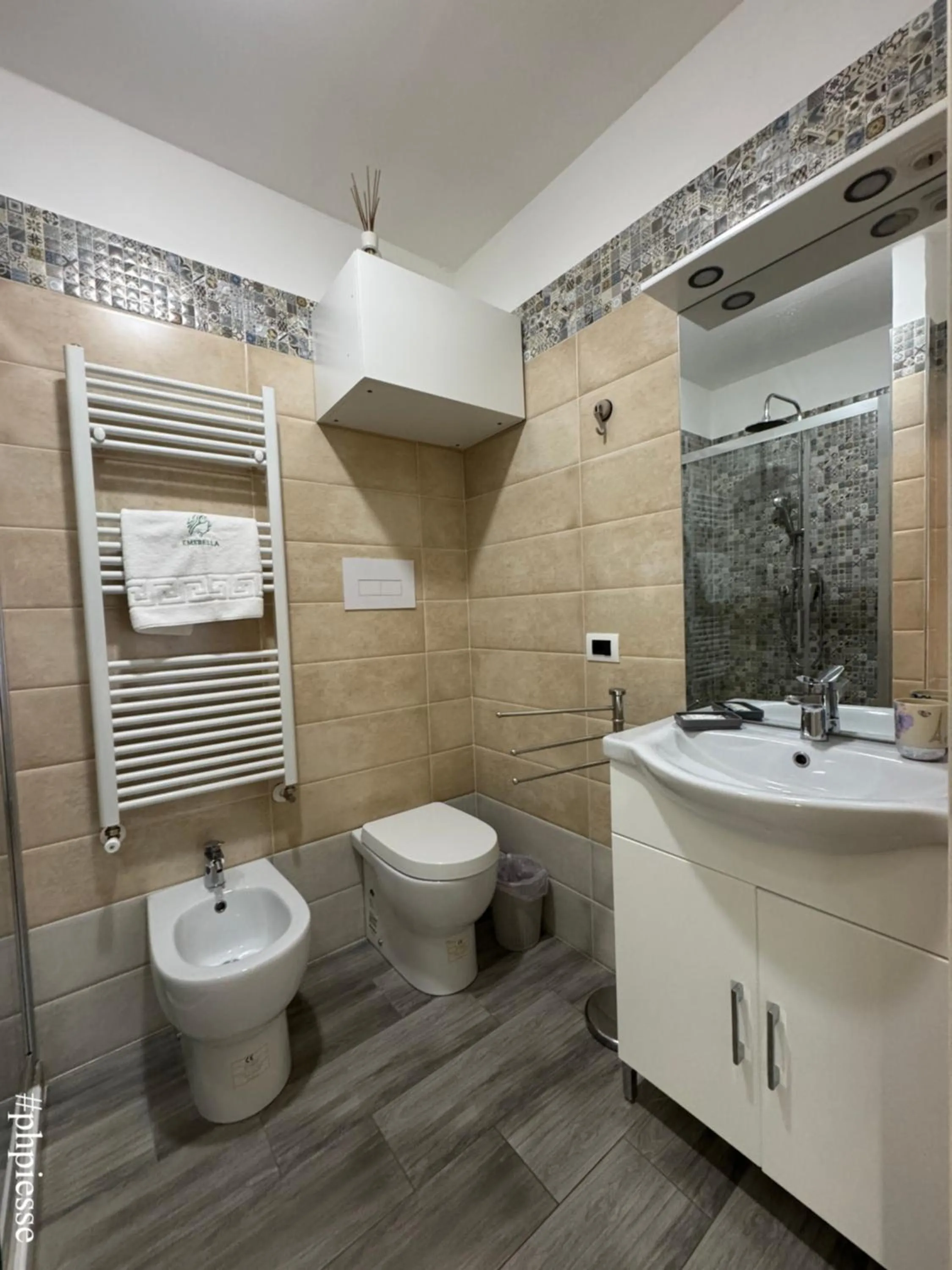 Bathroom in Emerella Luxury Suites-Siderno Lungomare