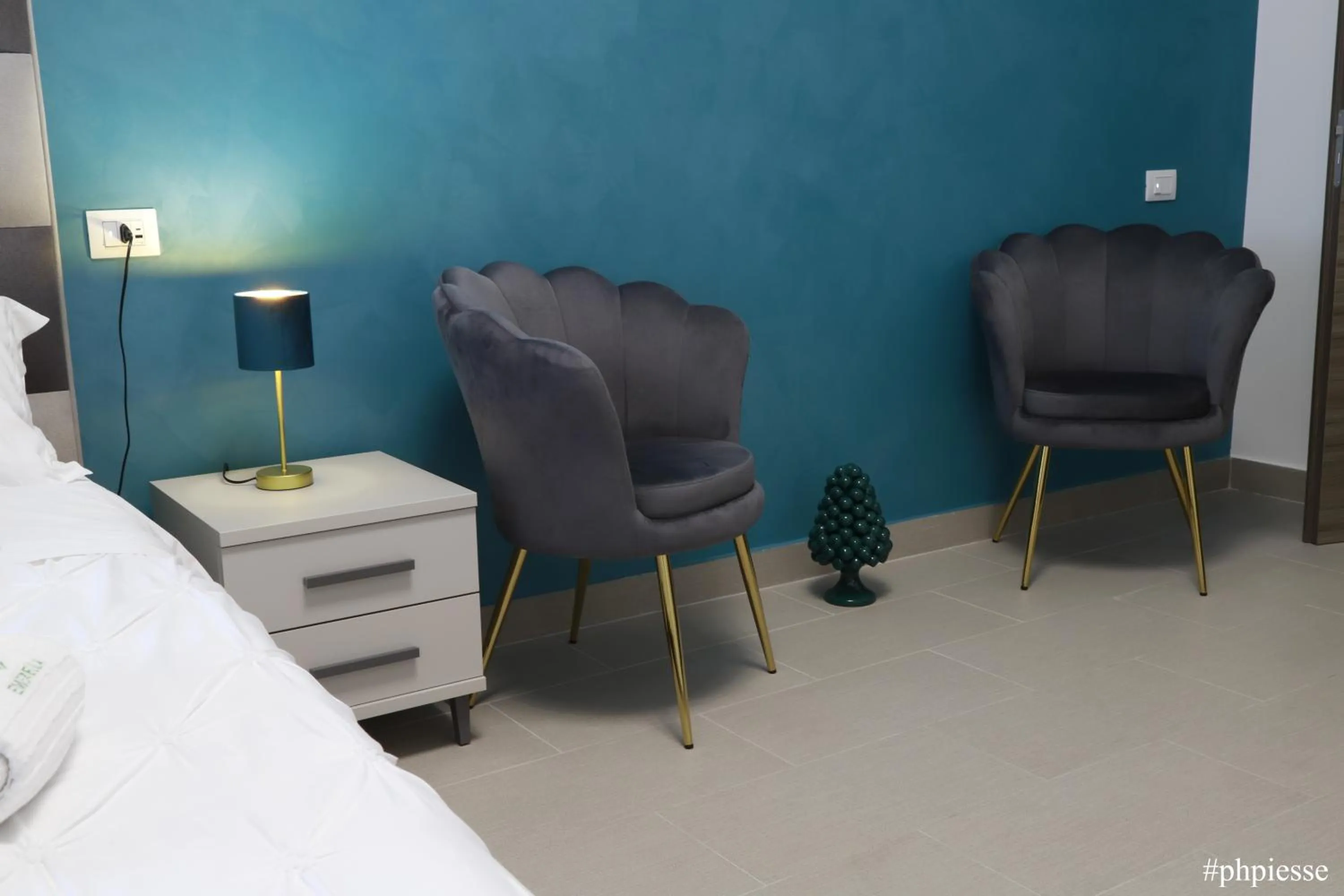 Decorative detail in Emerella Luxury Suites-Siderno Lungomare