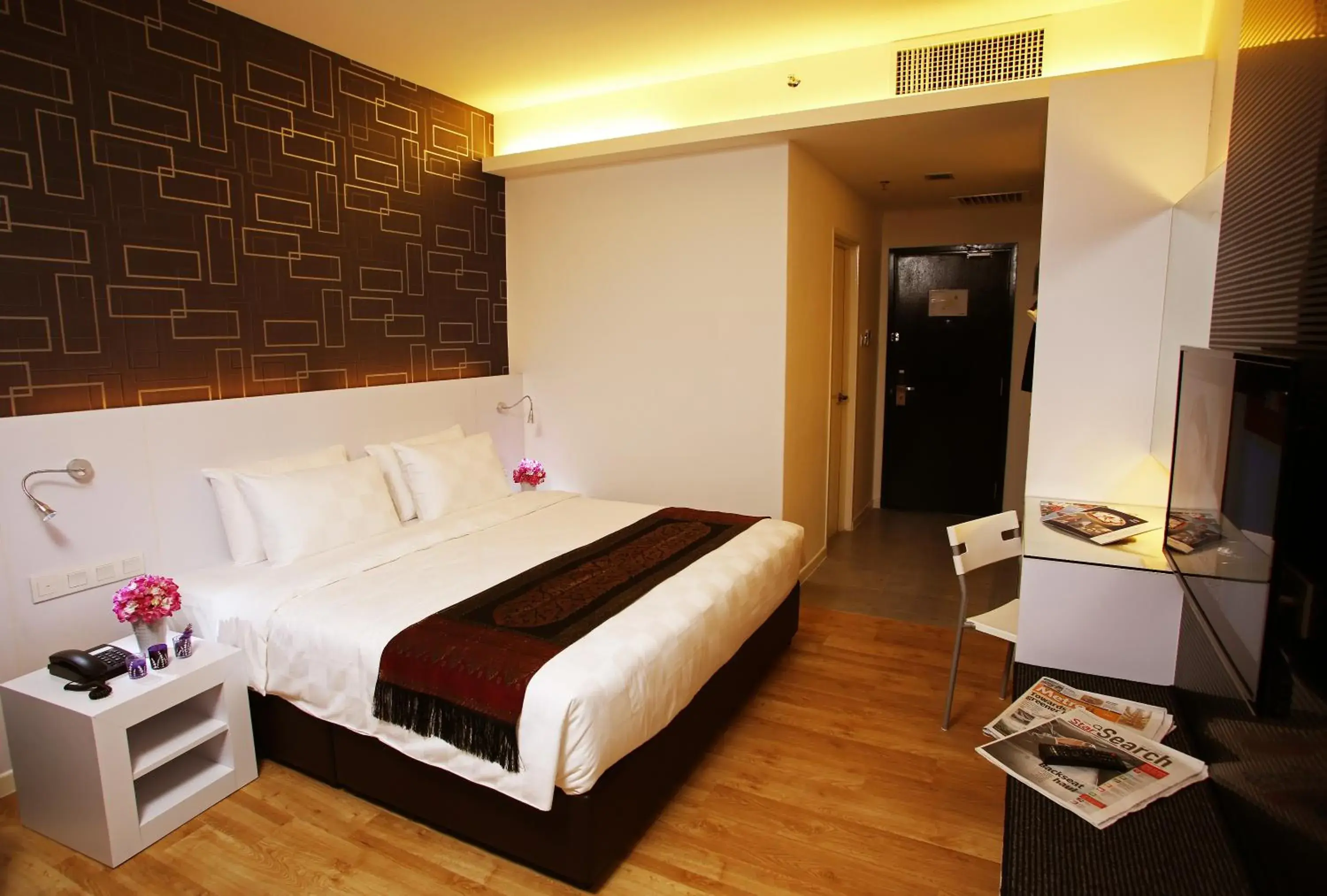 Bed in Cairnhill Hotel Kuala Lumpur