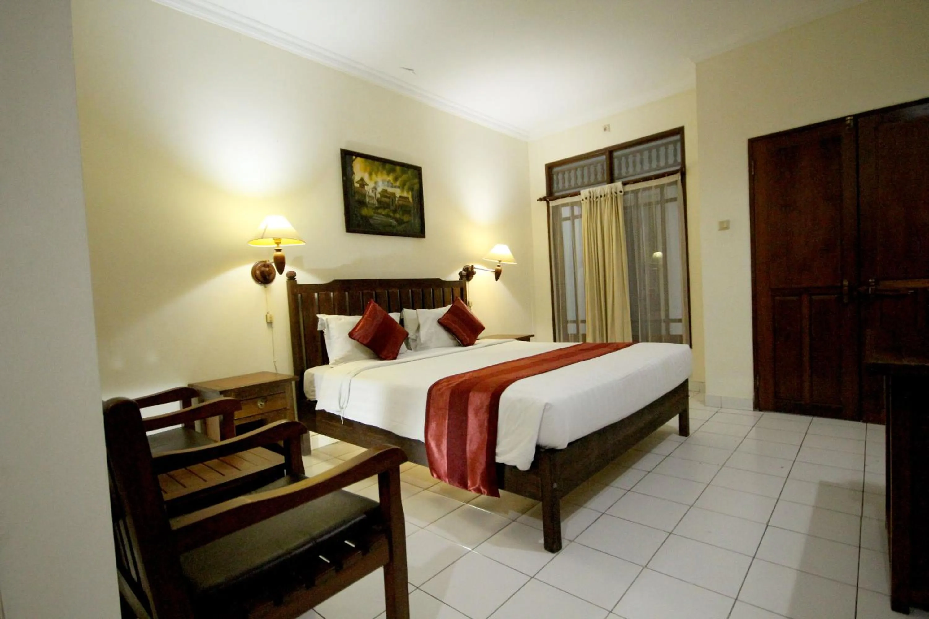 Bedroom, Bed in Swastika Guesthouse Sanur