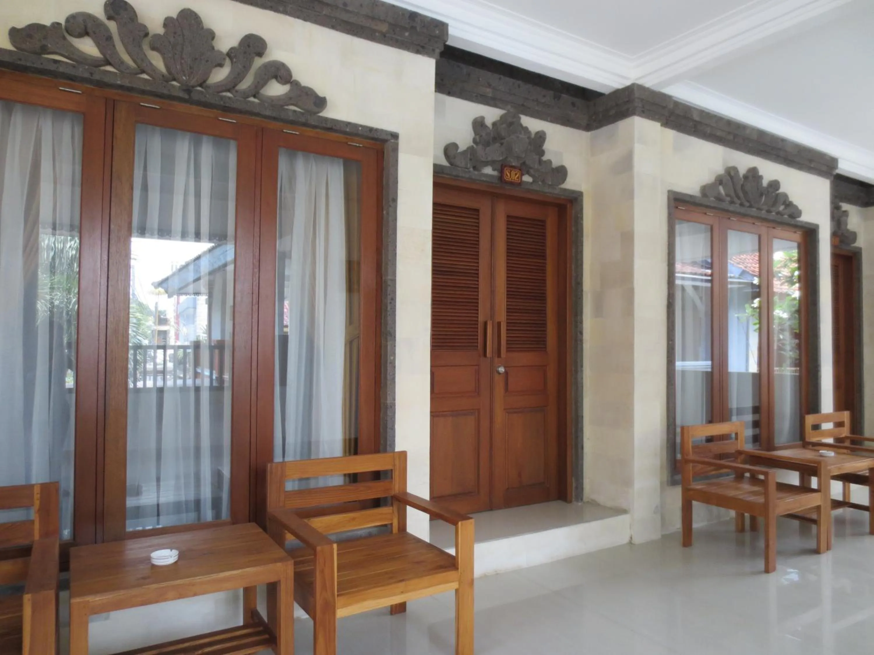Balcony/Terrace in Swastika Guesthouse Sanur