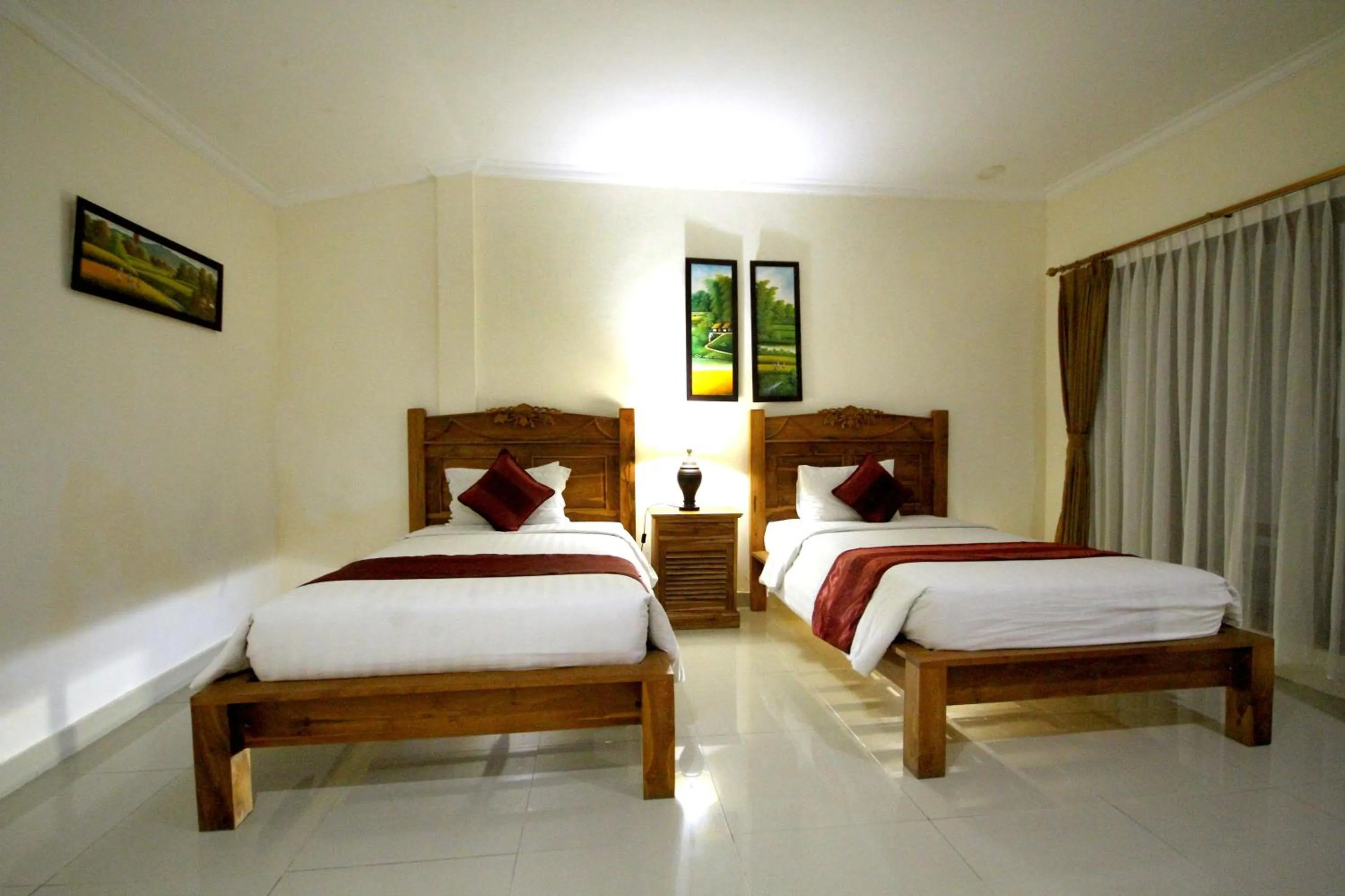 Bedroom, Bed in Swastika Guesthouse Sanur