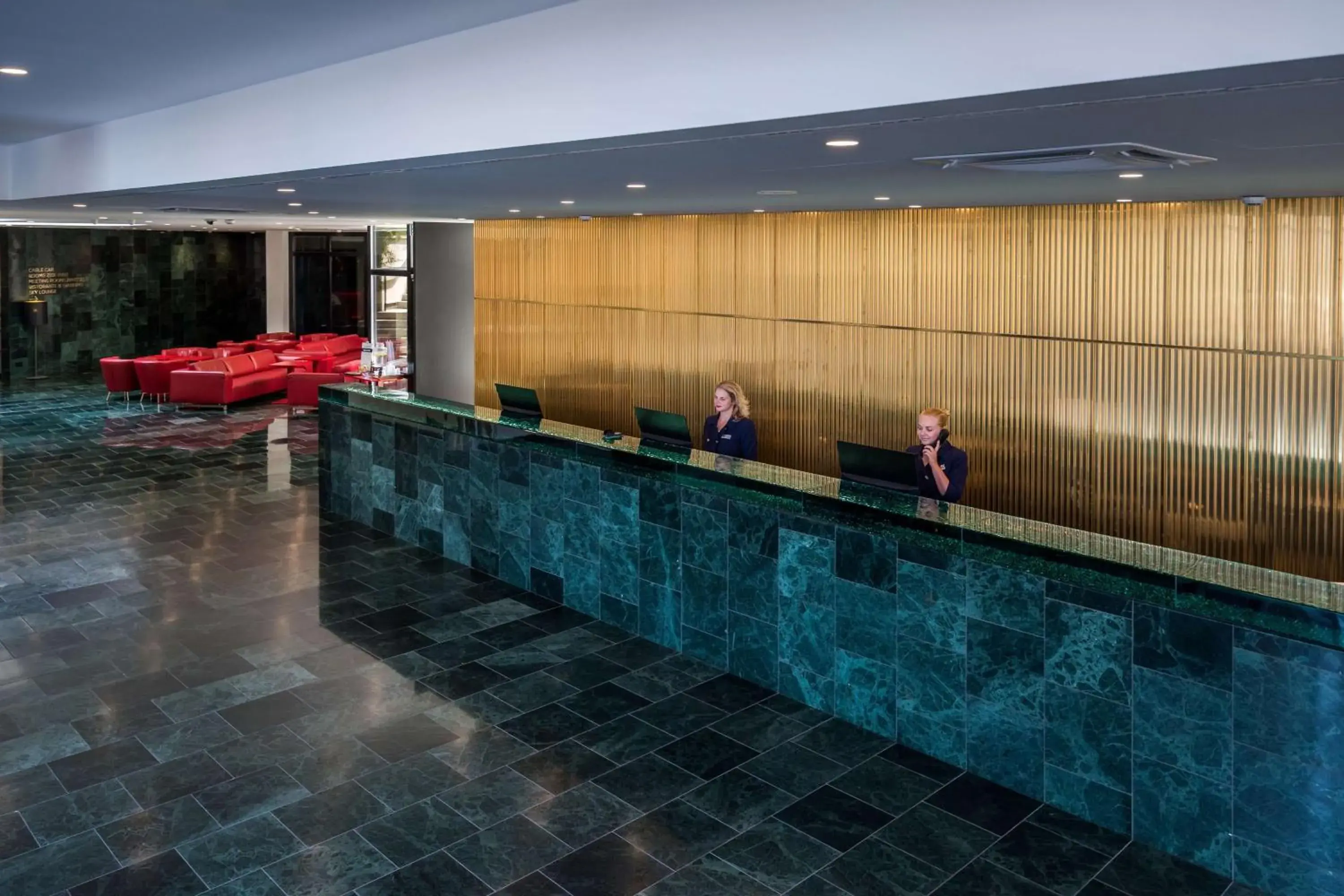 Lobby or reception in NH Prague City Lobby or reception in NH Prague City