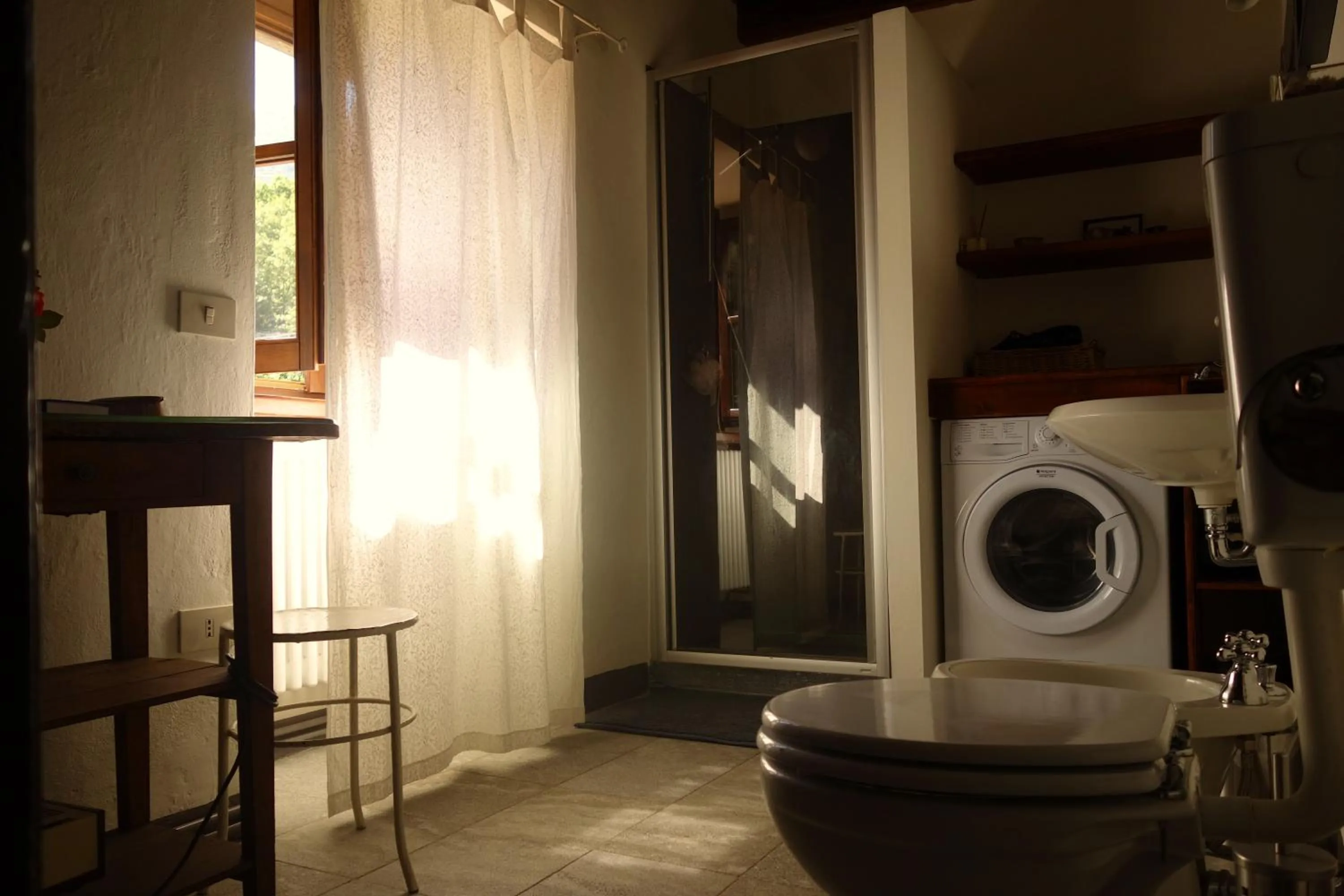 Shower in Bed & Breakfast Uvablu