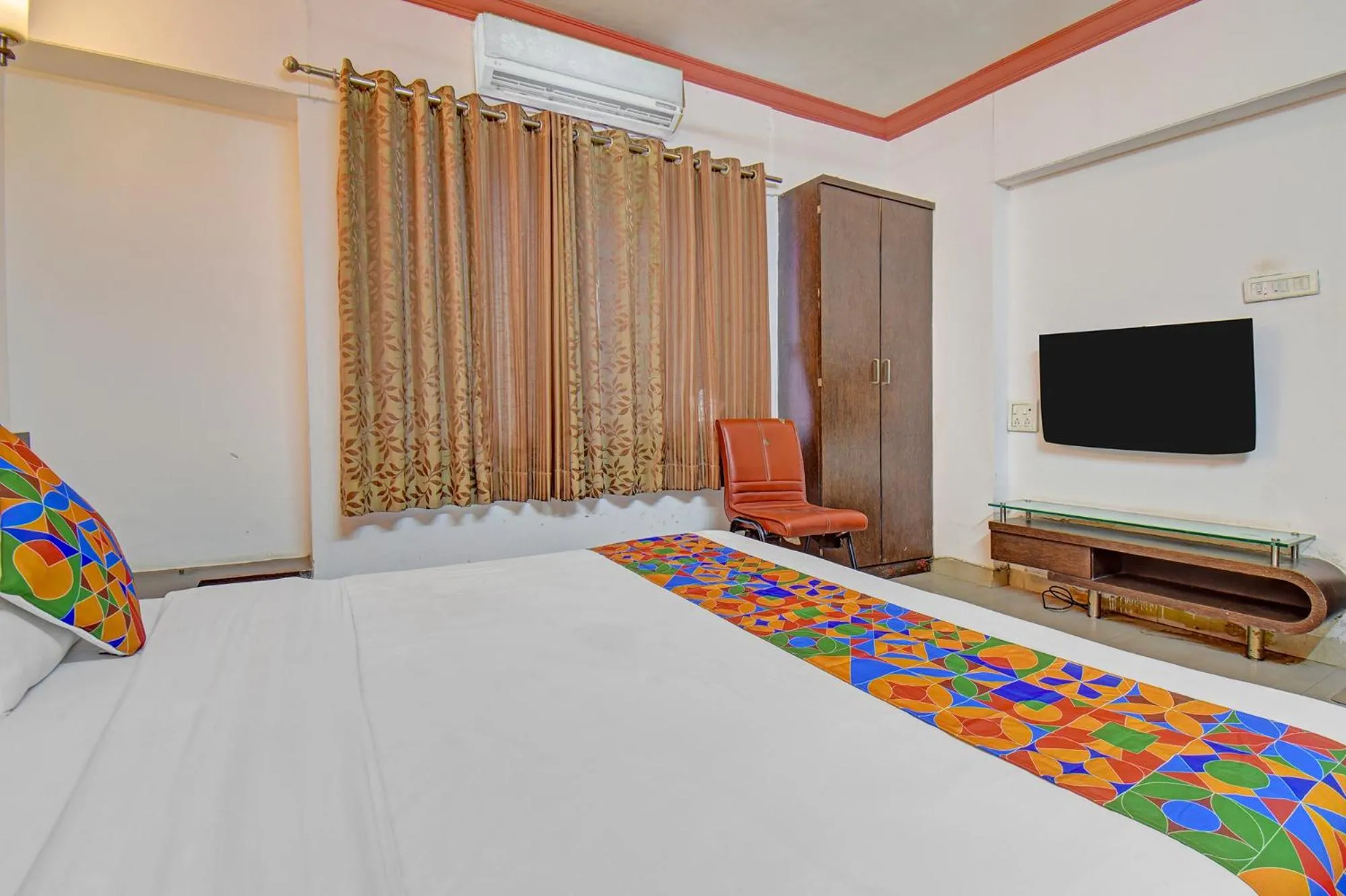 Bed in FabHotel Ajinkya Executive