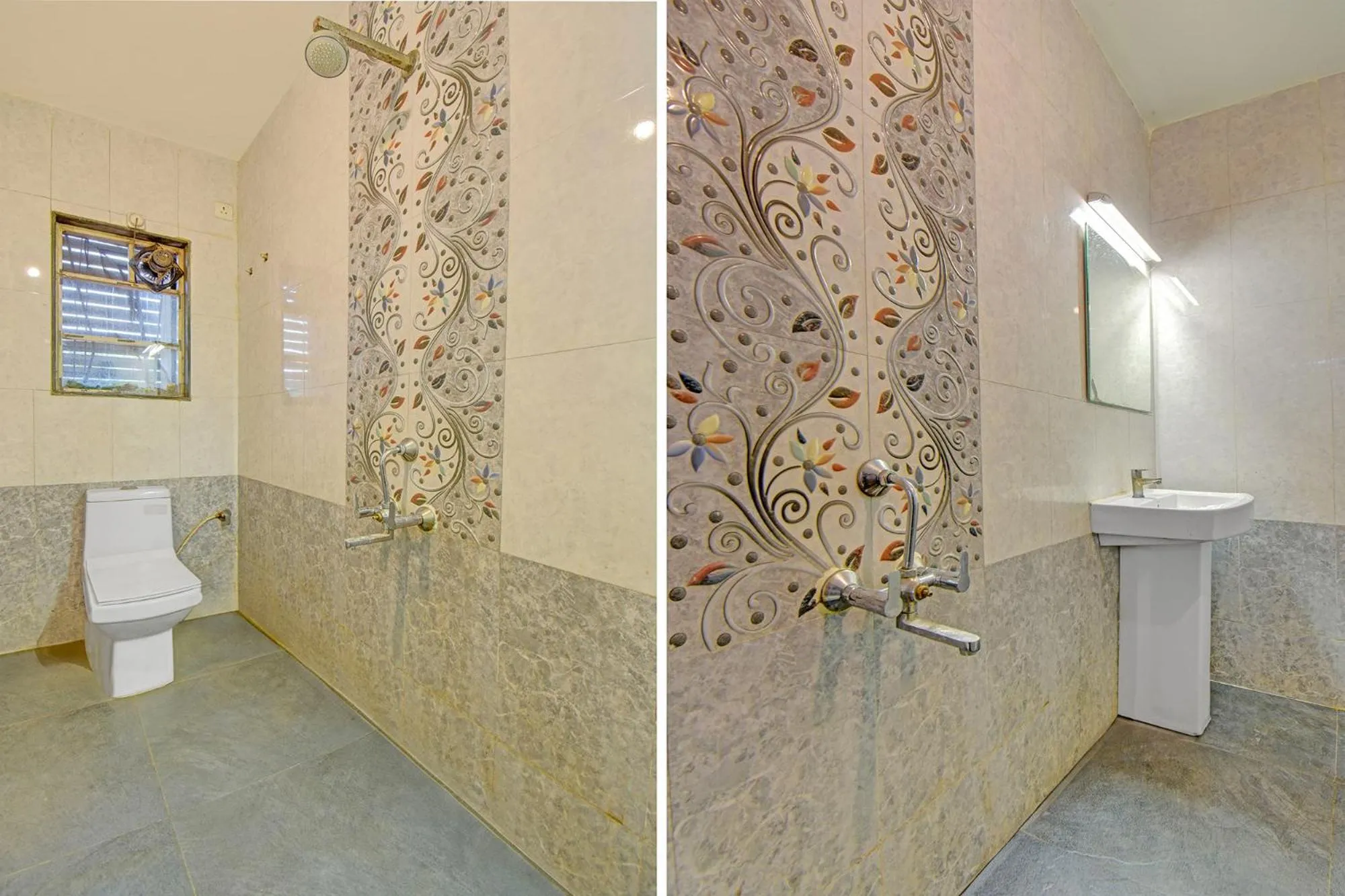 Bathroom in FabHotel Ajinkya Executive