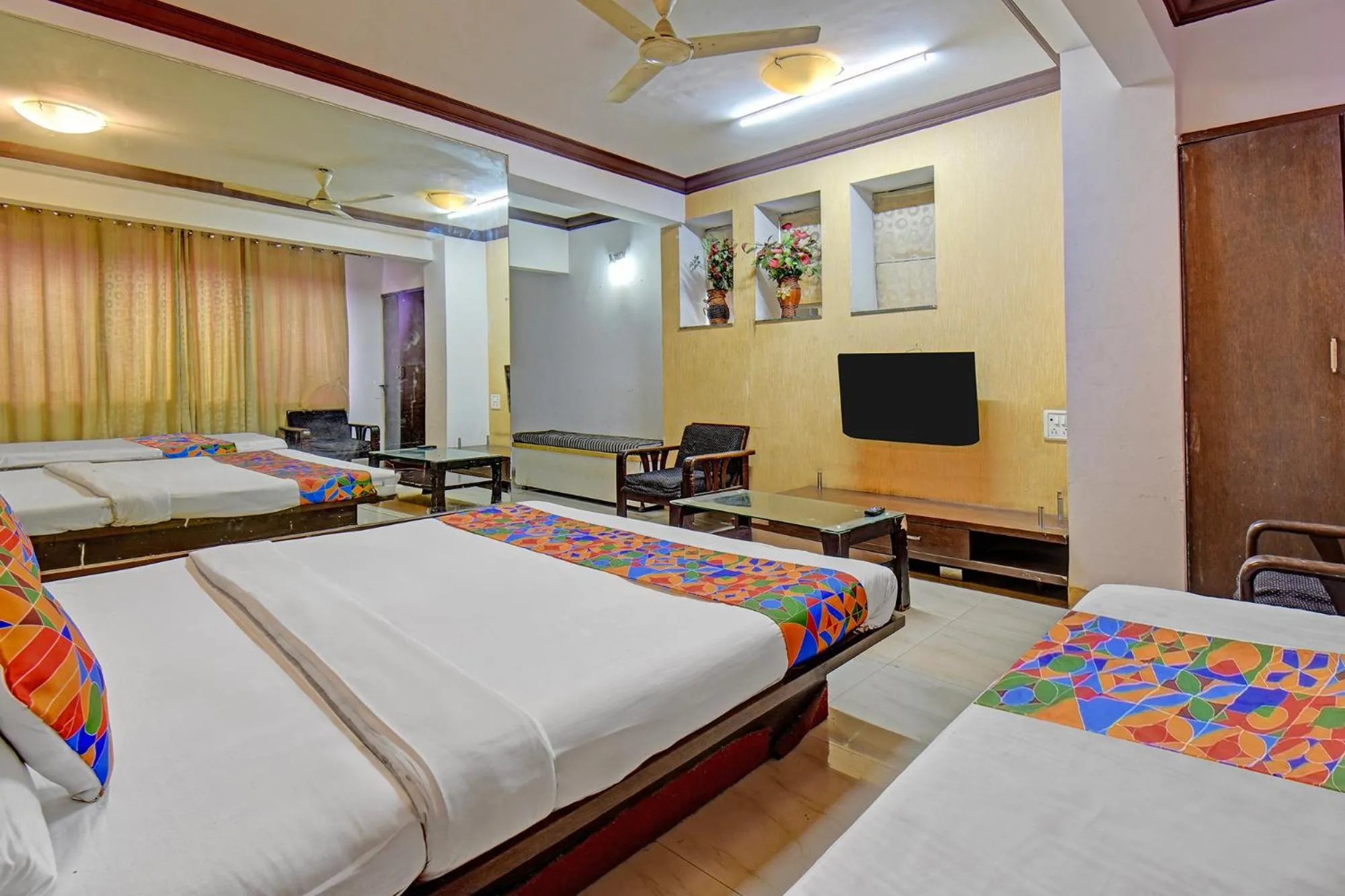 Bed in FabHotel Ajinkya Executive