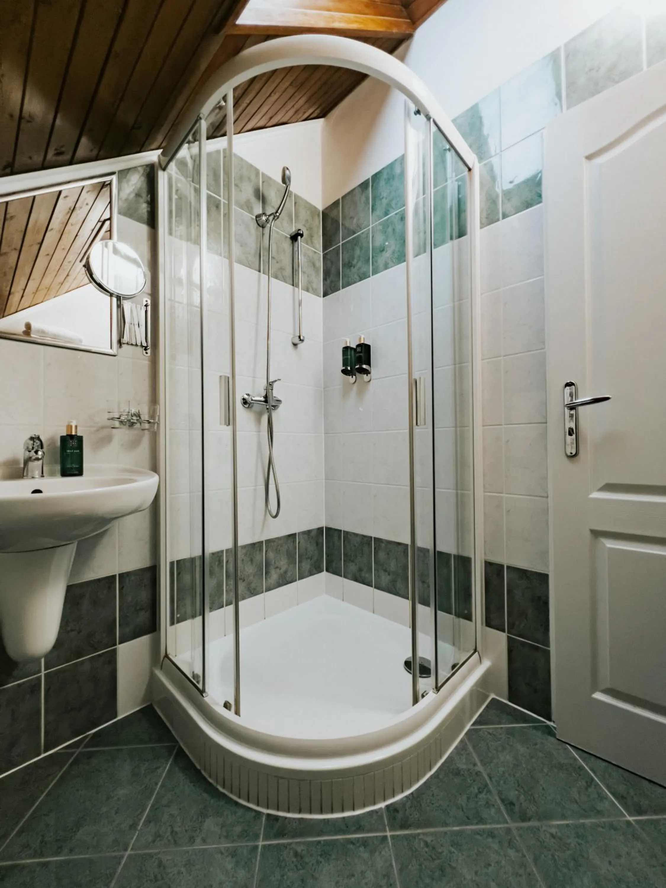 Shower in OREA Hotel Arigone Olomouc