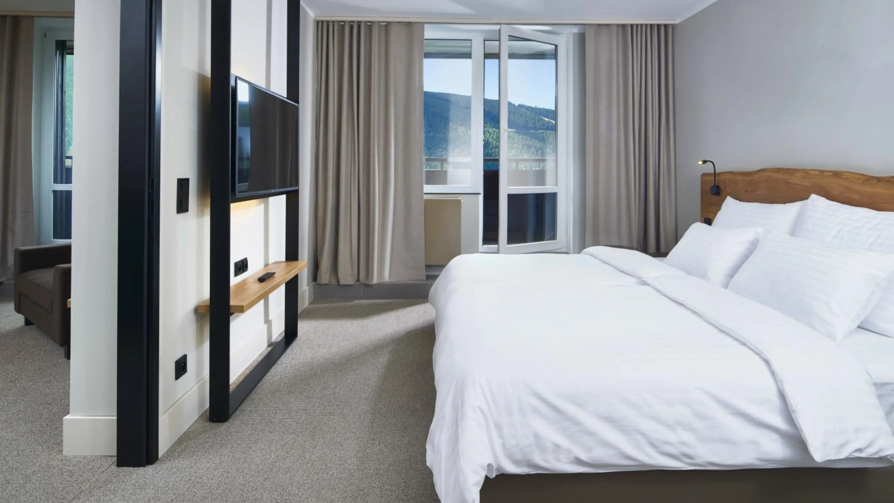 Bedroom, Bed in OREA Resort Horal Špindlerův Mlýn