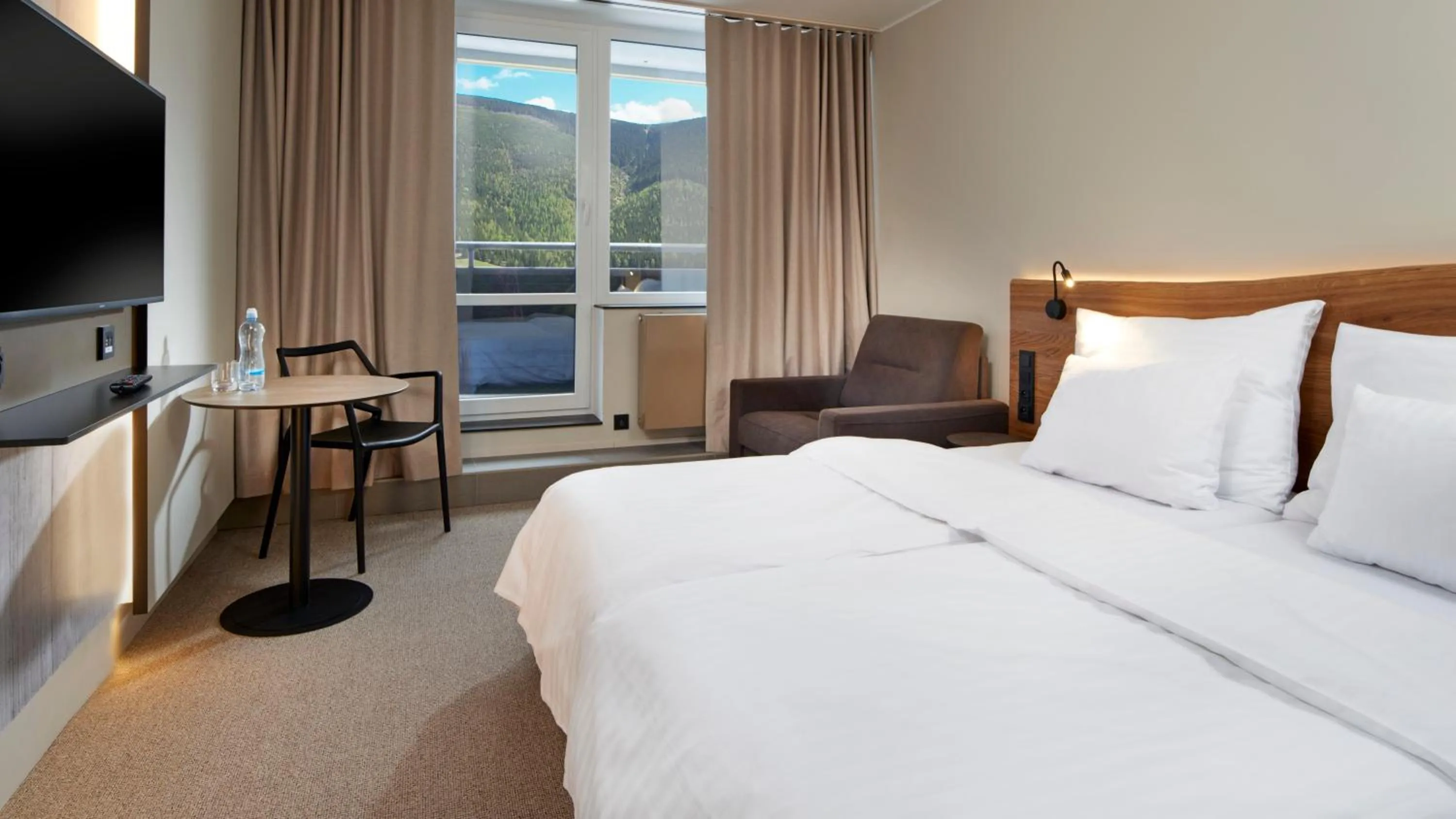 Bedroom, Bed in OREA Resort Horal Špindlerův Mlýn