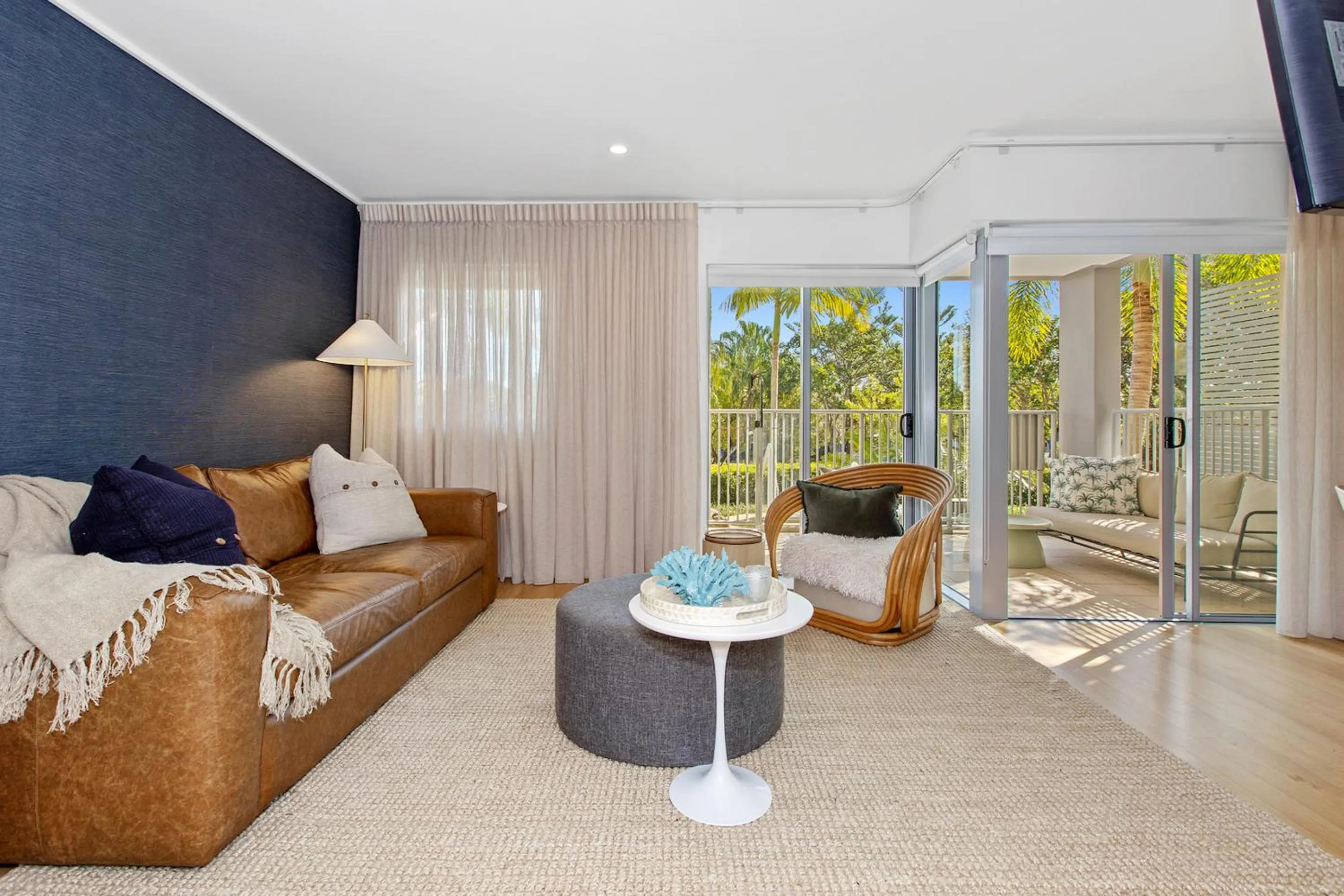 Living room in The Sand Resort Kingscliff - Holiday Management Co.