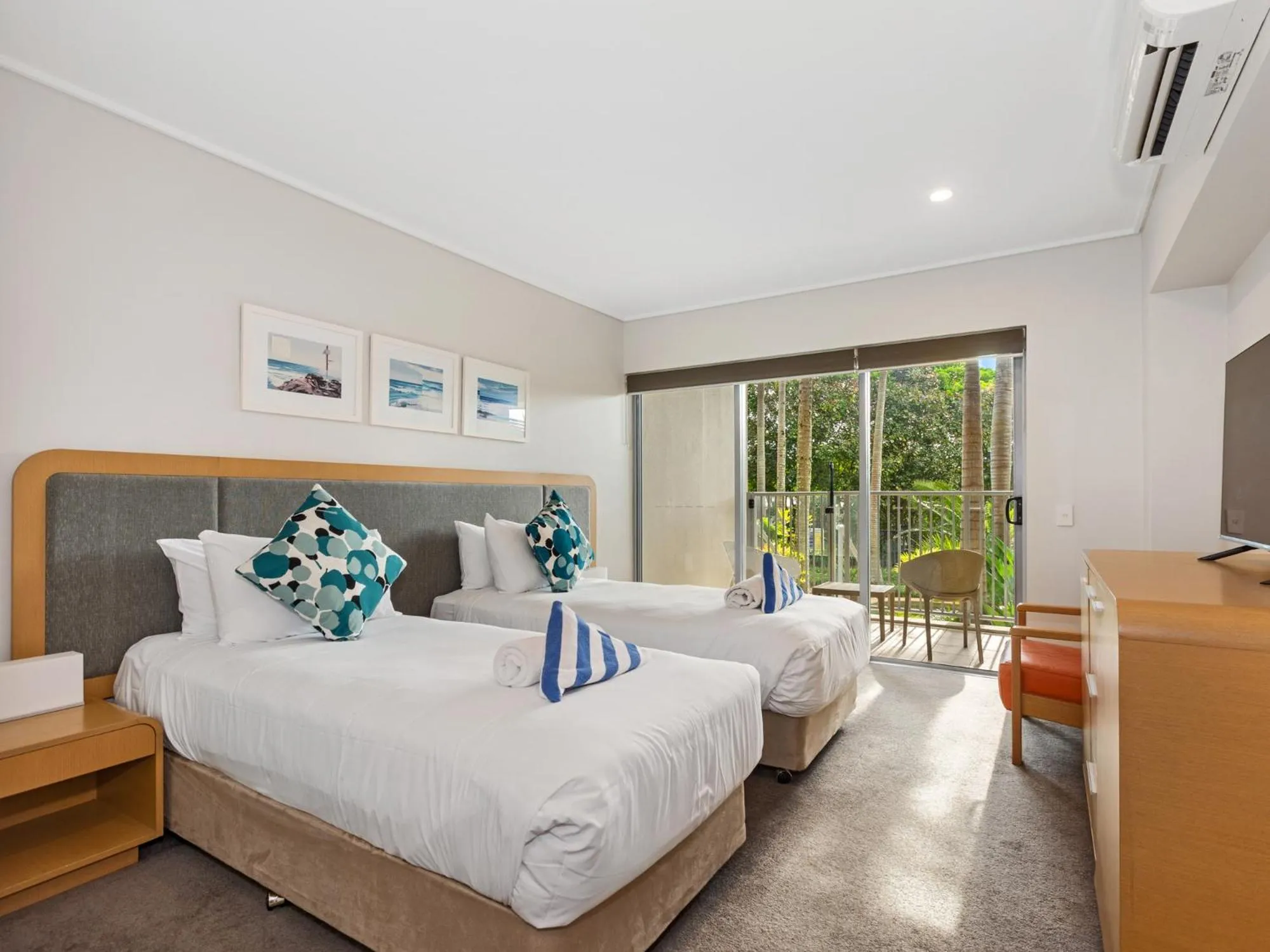 Bed in The Sand Resort Kingscliff - Holiday Management Co.