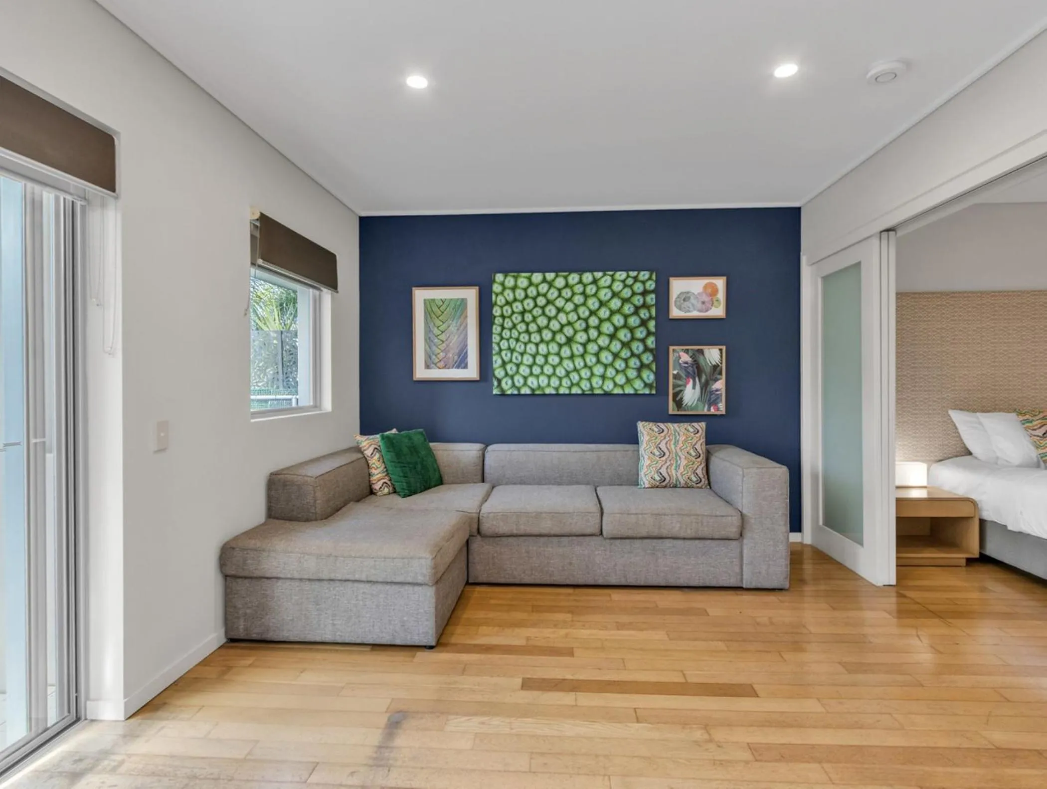 Living room in The Sand Resort Kingscliff - Holiday Management Co.