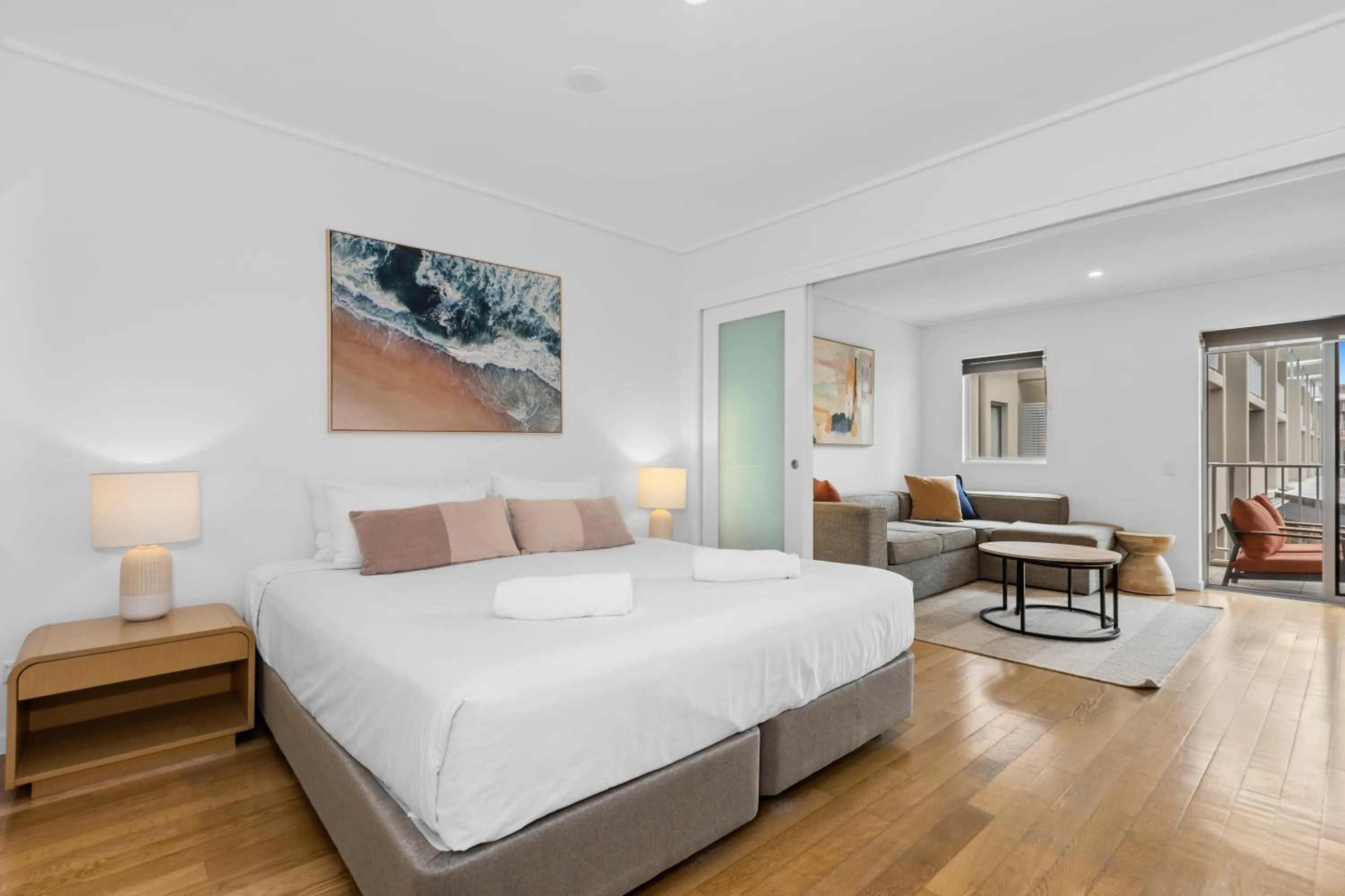 Bed in The Sand Resort Kingscliff - Holiday Management Co.