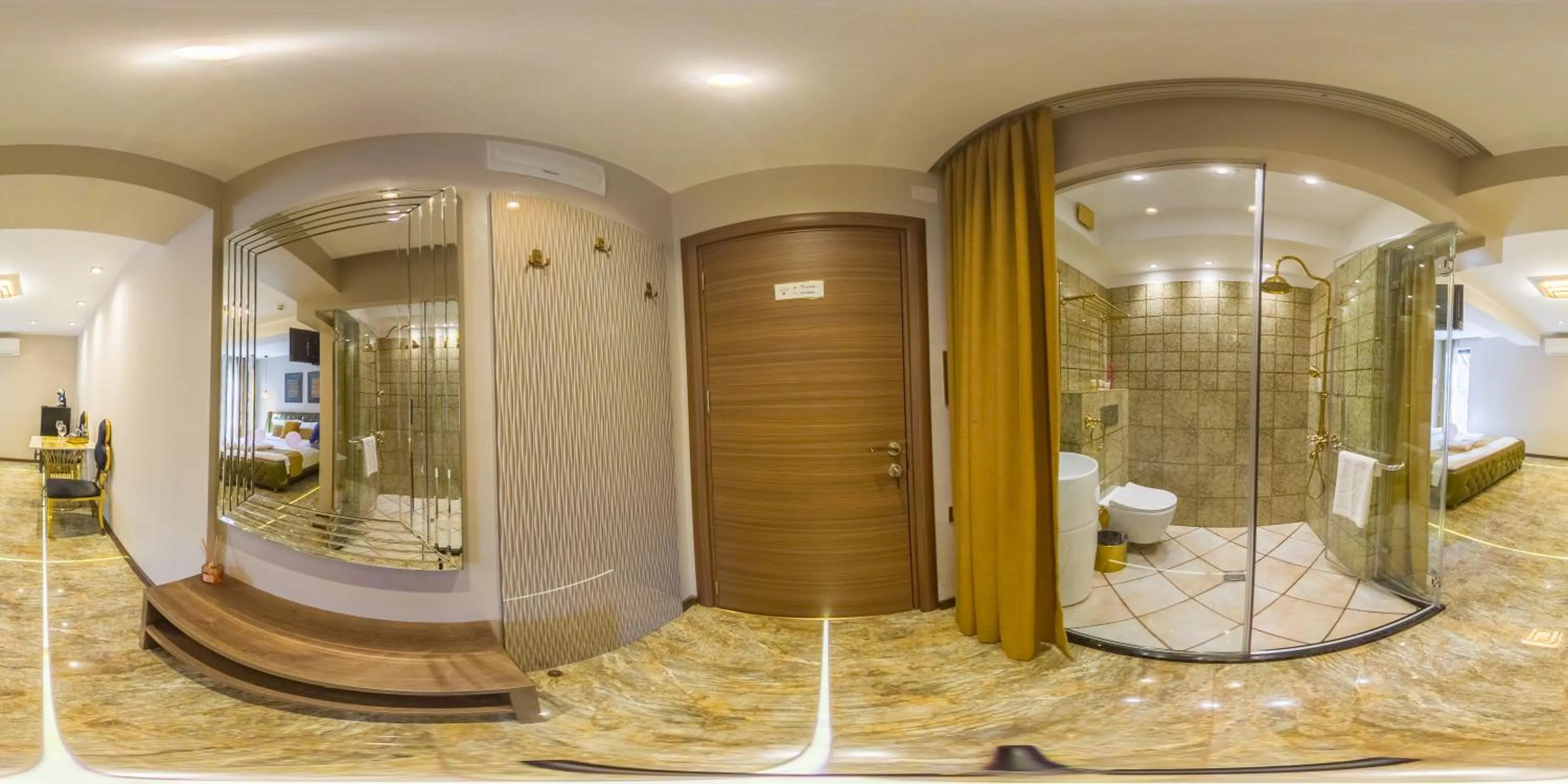 Bathroom in HIDDEN BANK: Golden