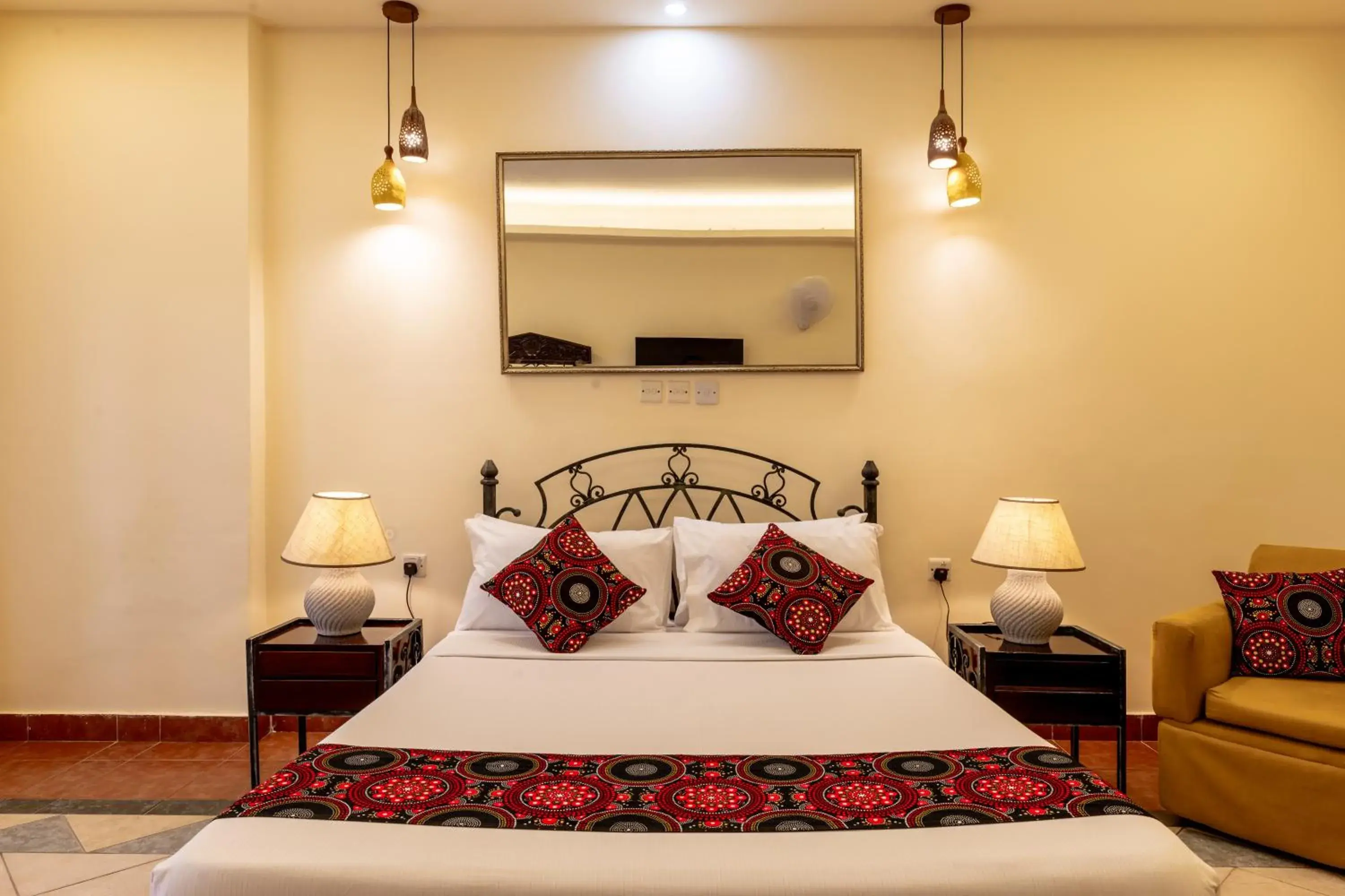 Bed in Sentrim Castle Royal Hotel Bed in Sentrim Castle Royal Hotel