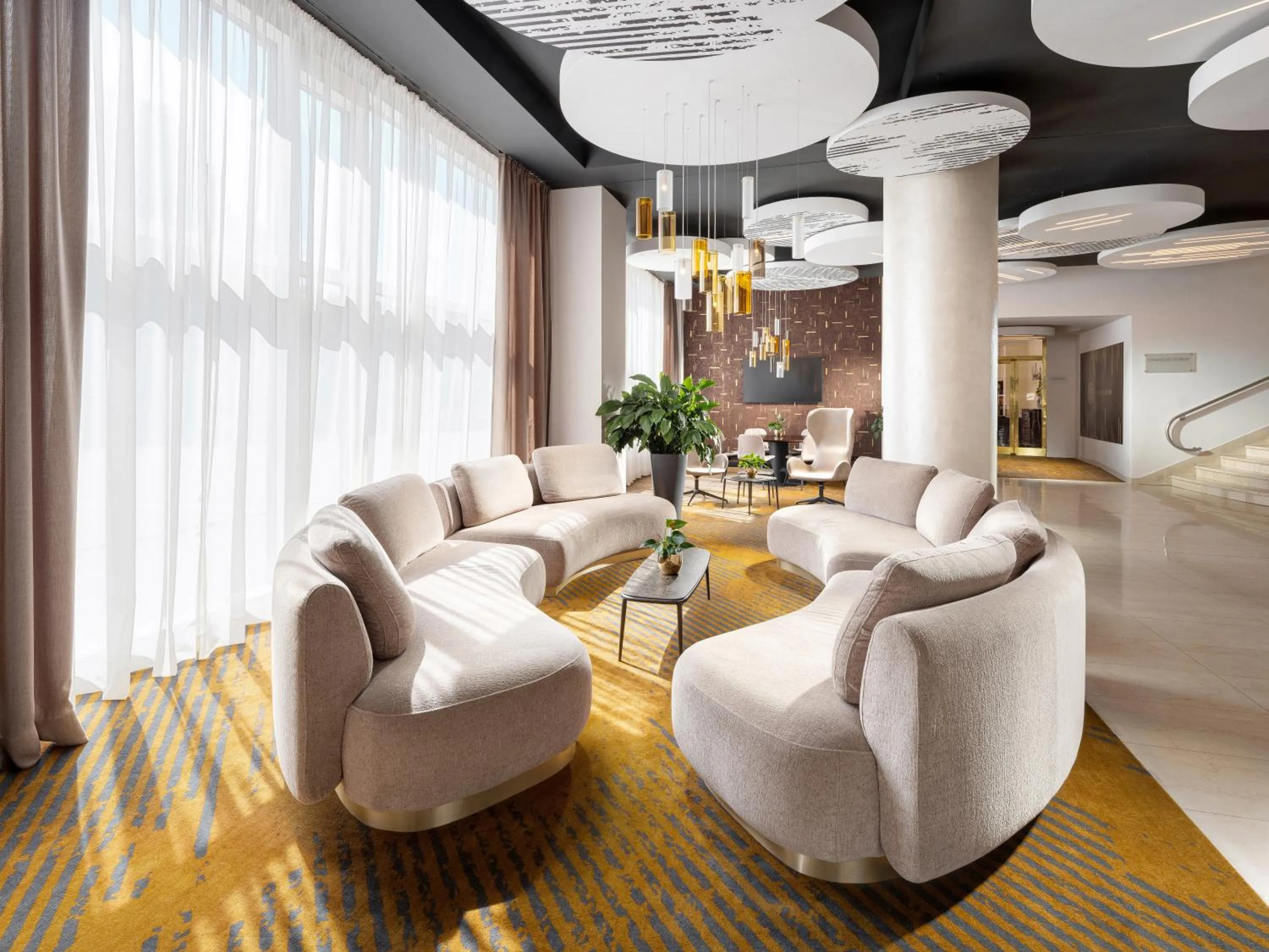 Lobby or reception in Imperial Hotel Ostrava