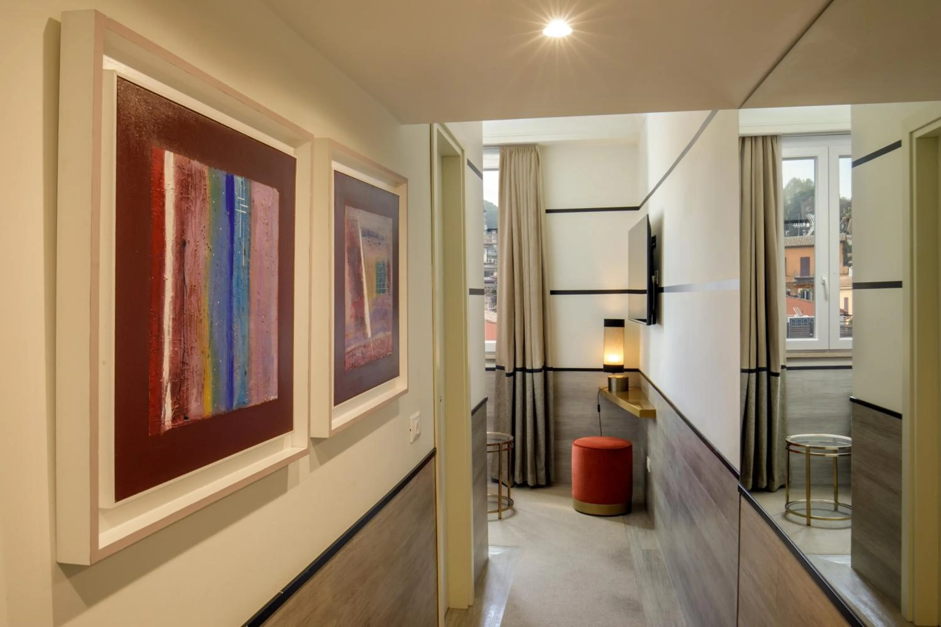 Seating area in Relais Luxury Corso