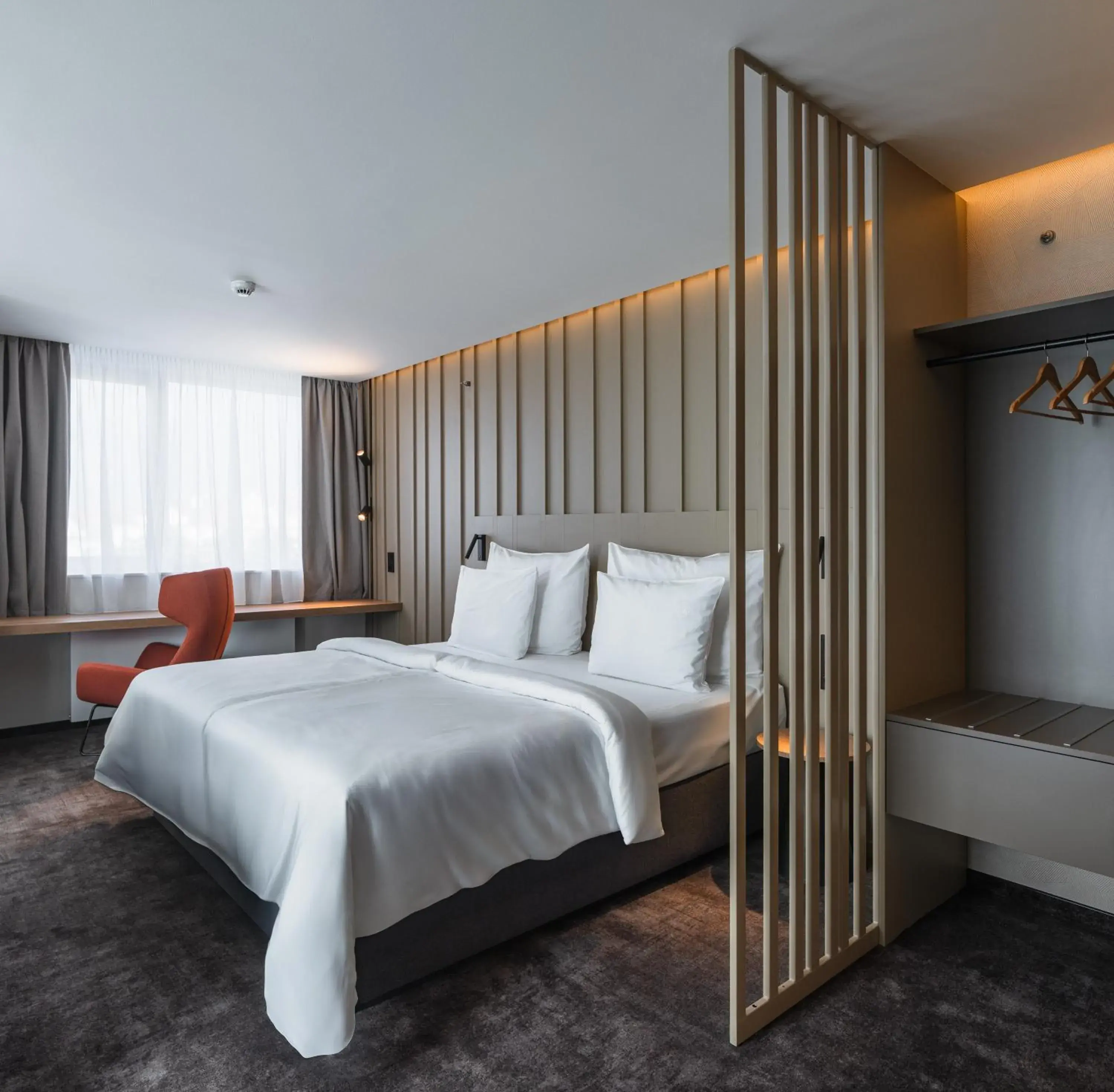 Bed in OREA Hotel Pyramida Praha Bed in OREA Hotel Pyramida Praha