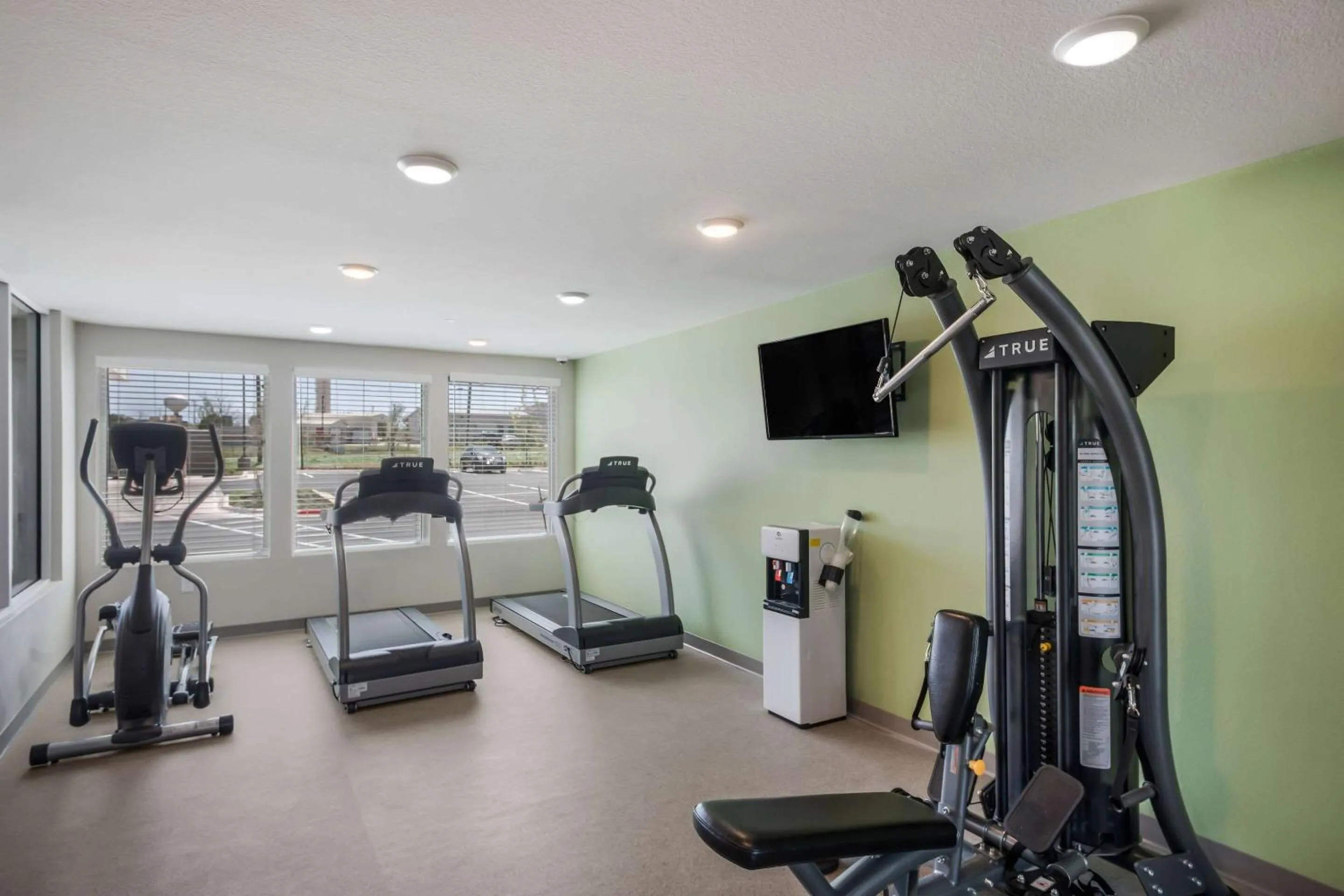 Fitness centre/facilities in WoodSpring Suites Round Rock-Austin North