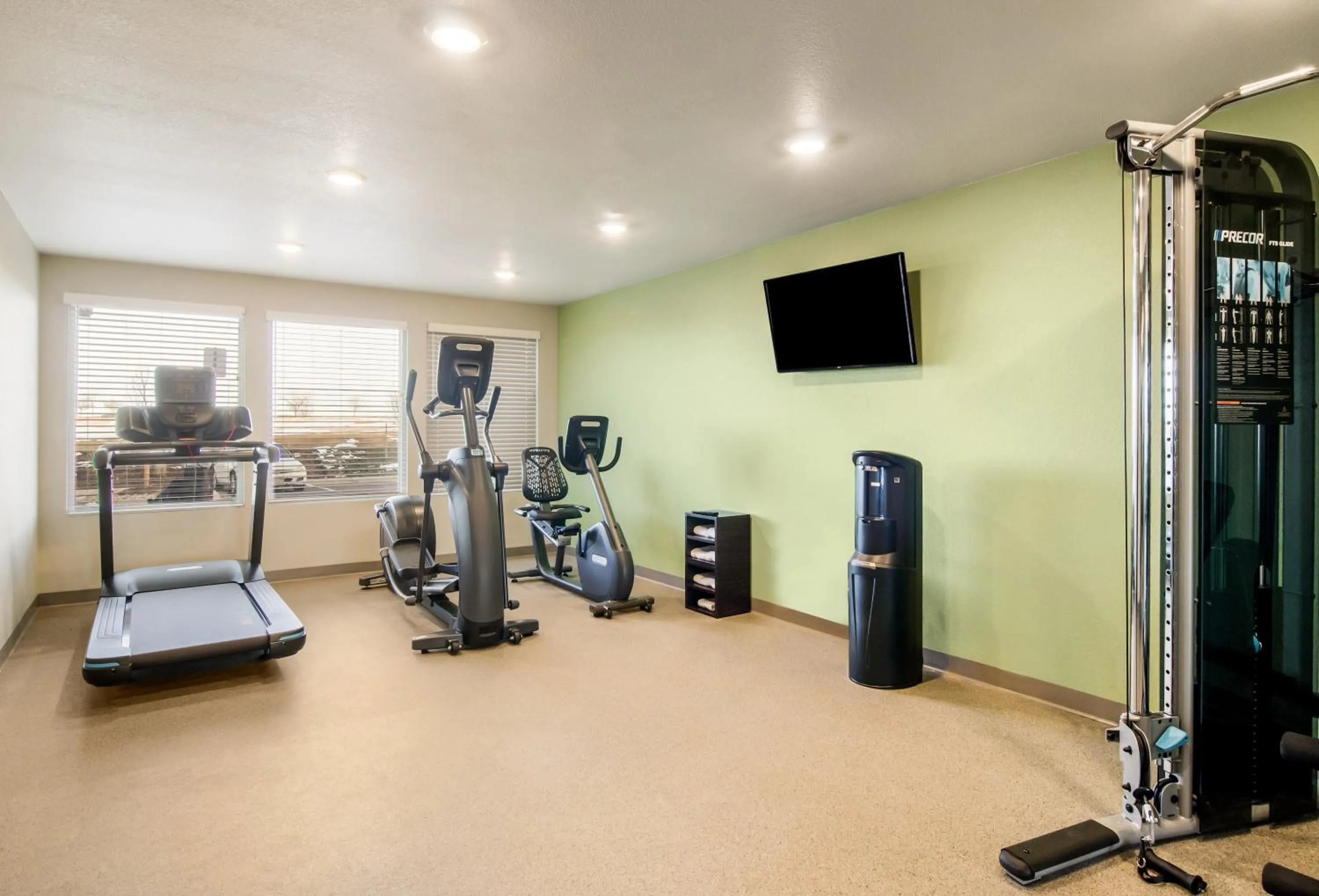 Fitness centre/facilities in WoodSpring Suites Thornton-North Denver