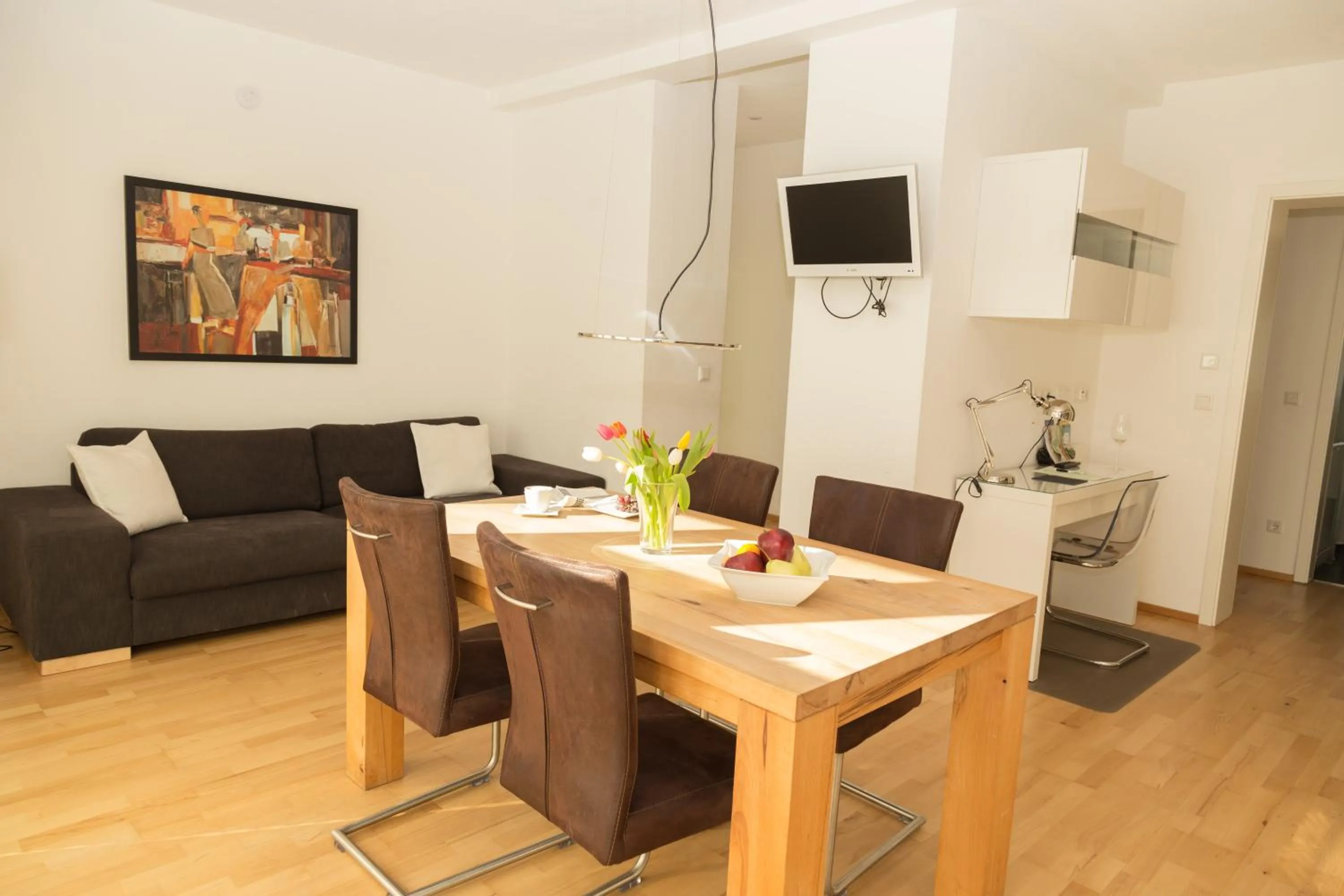 Living room in Paleo Finest Serviced Apartments
