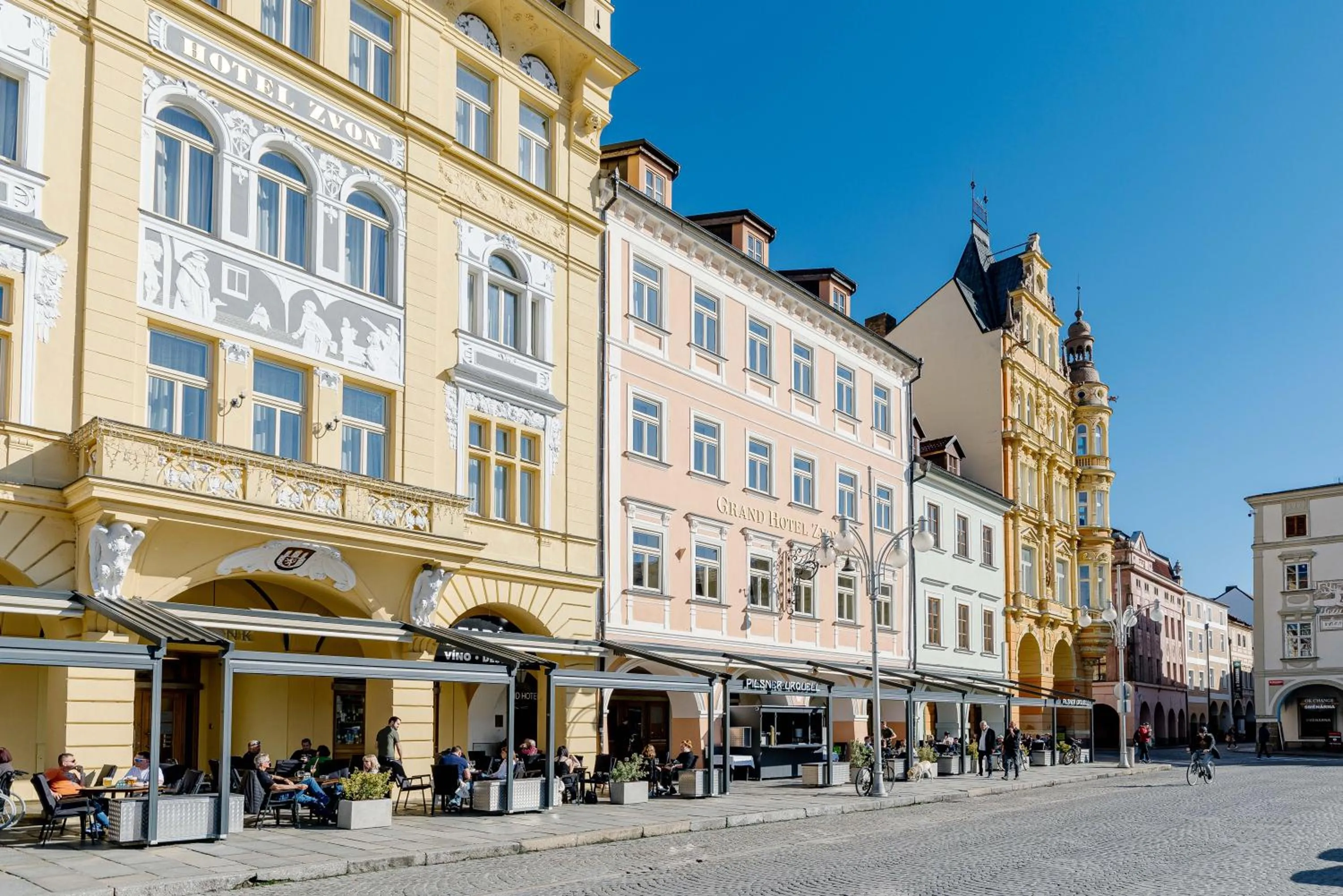 Property building in Grandhotel Zvon