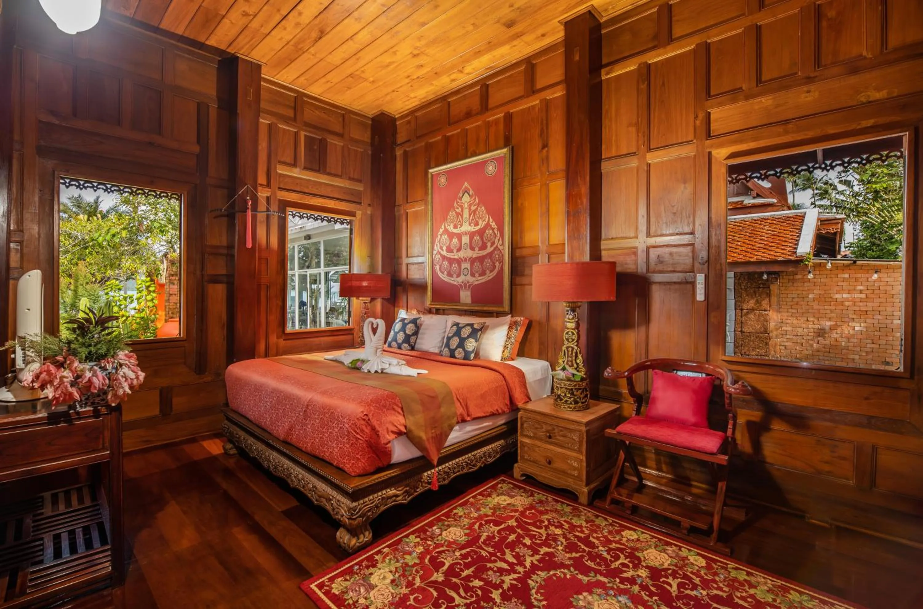 Bedroom, Bed in Royal Thai Villa Phuket - SHA Extra Plus