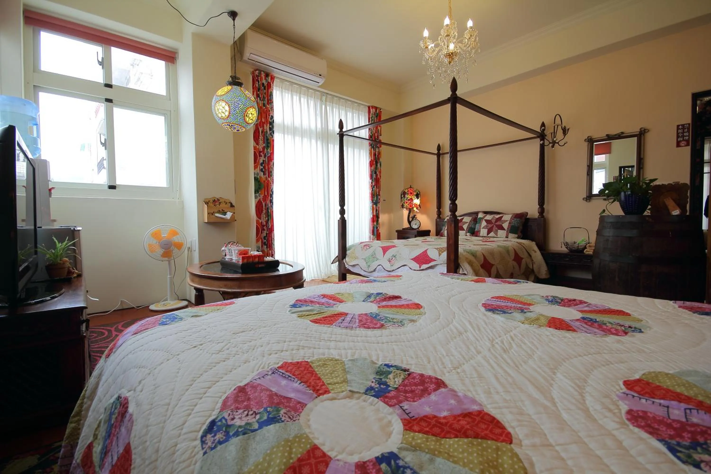 Seating area in Hualien Paris Home B&B