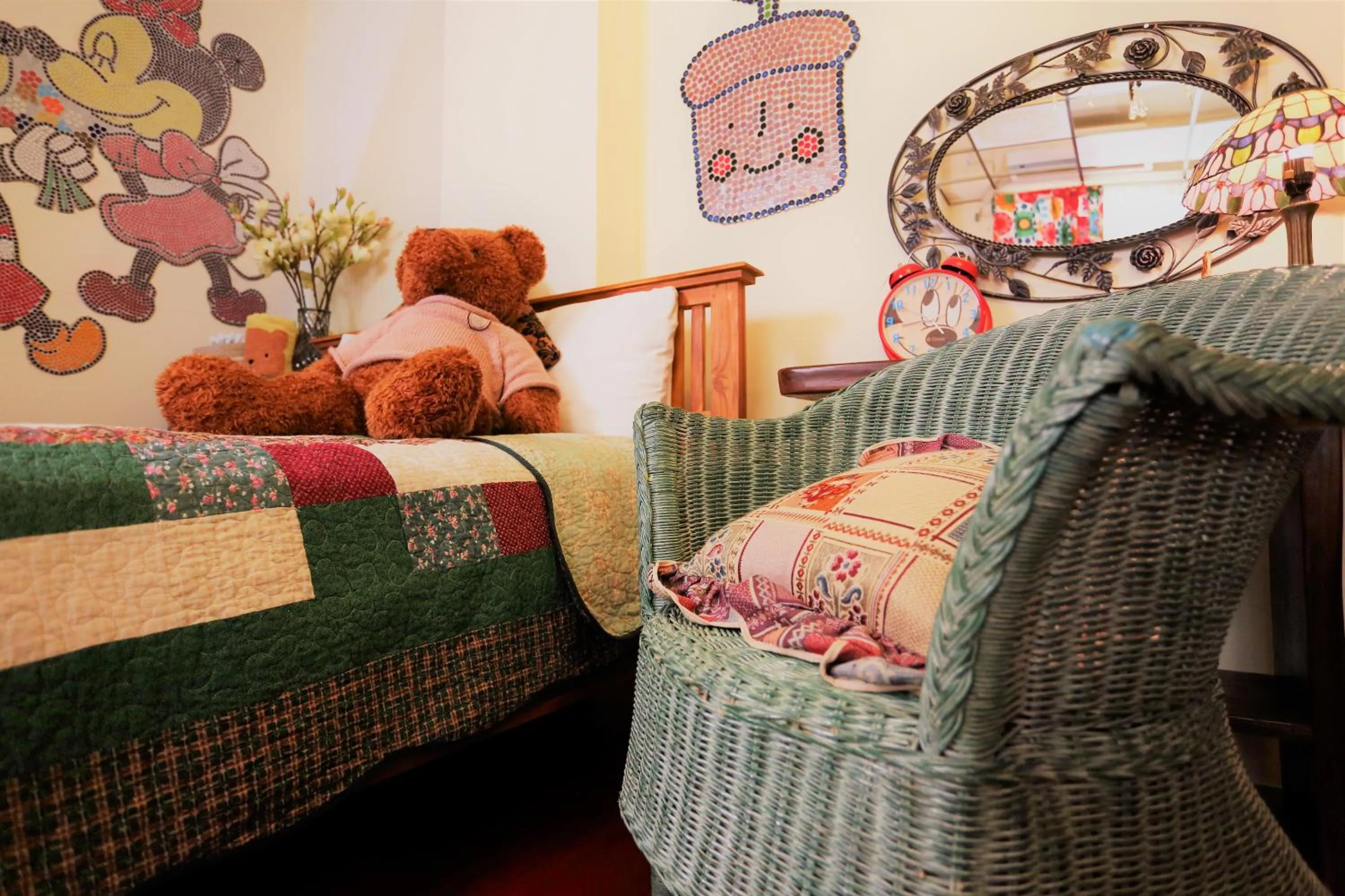 Decorative detail in Hualien Paris Home B&B