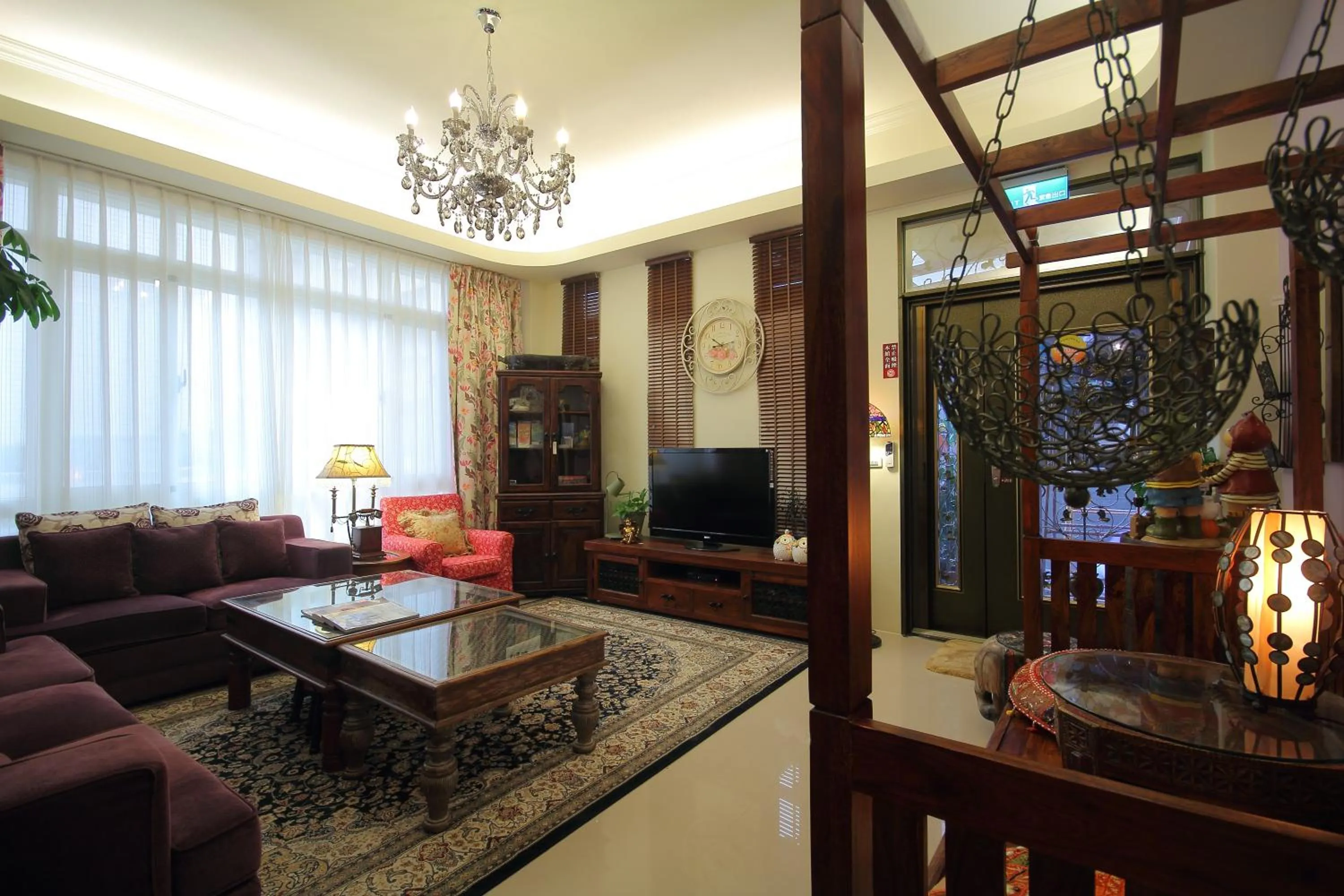 Living room in Hualien Paris Home B&B