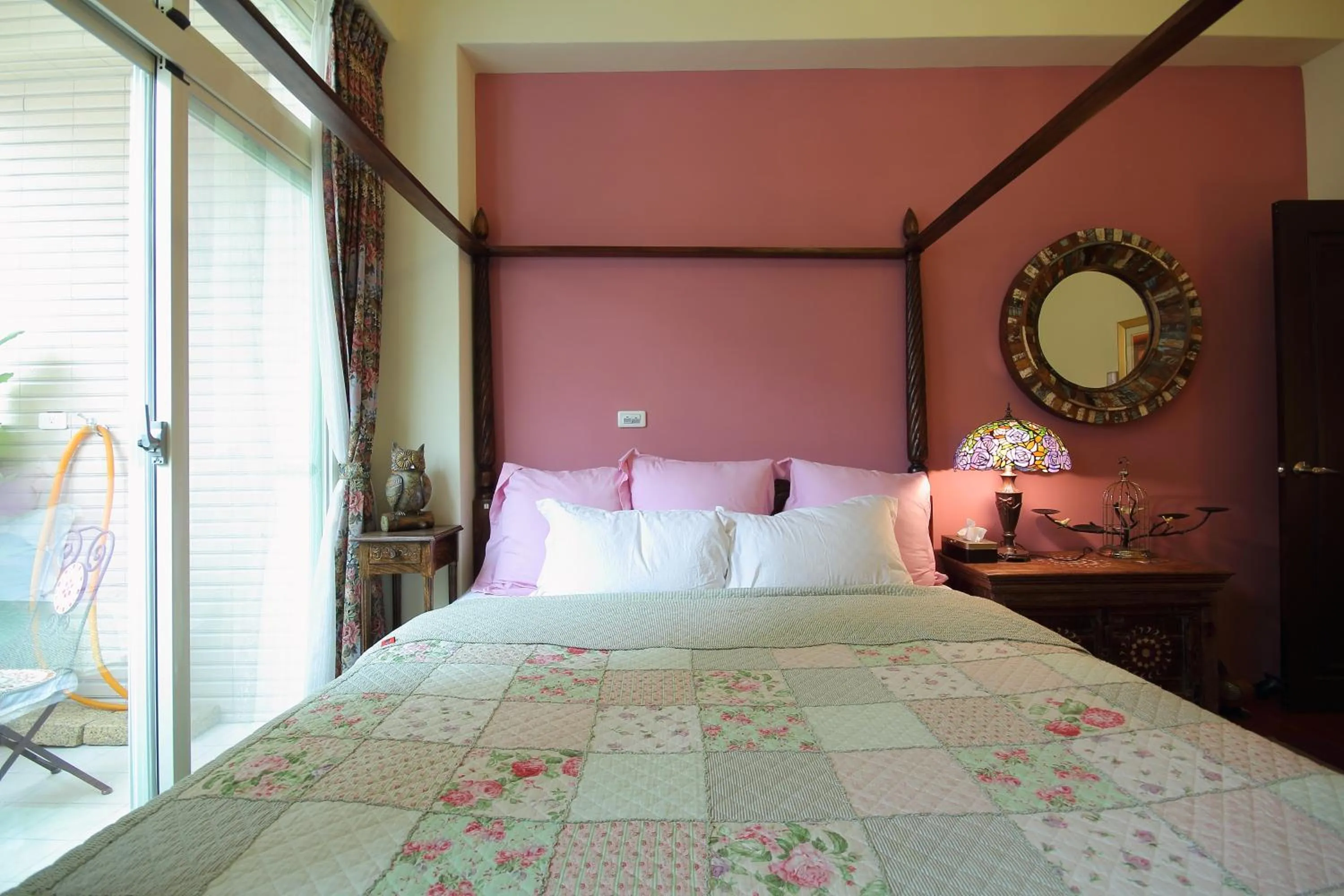 Seating area in Hualien Paris Home B&B