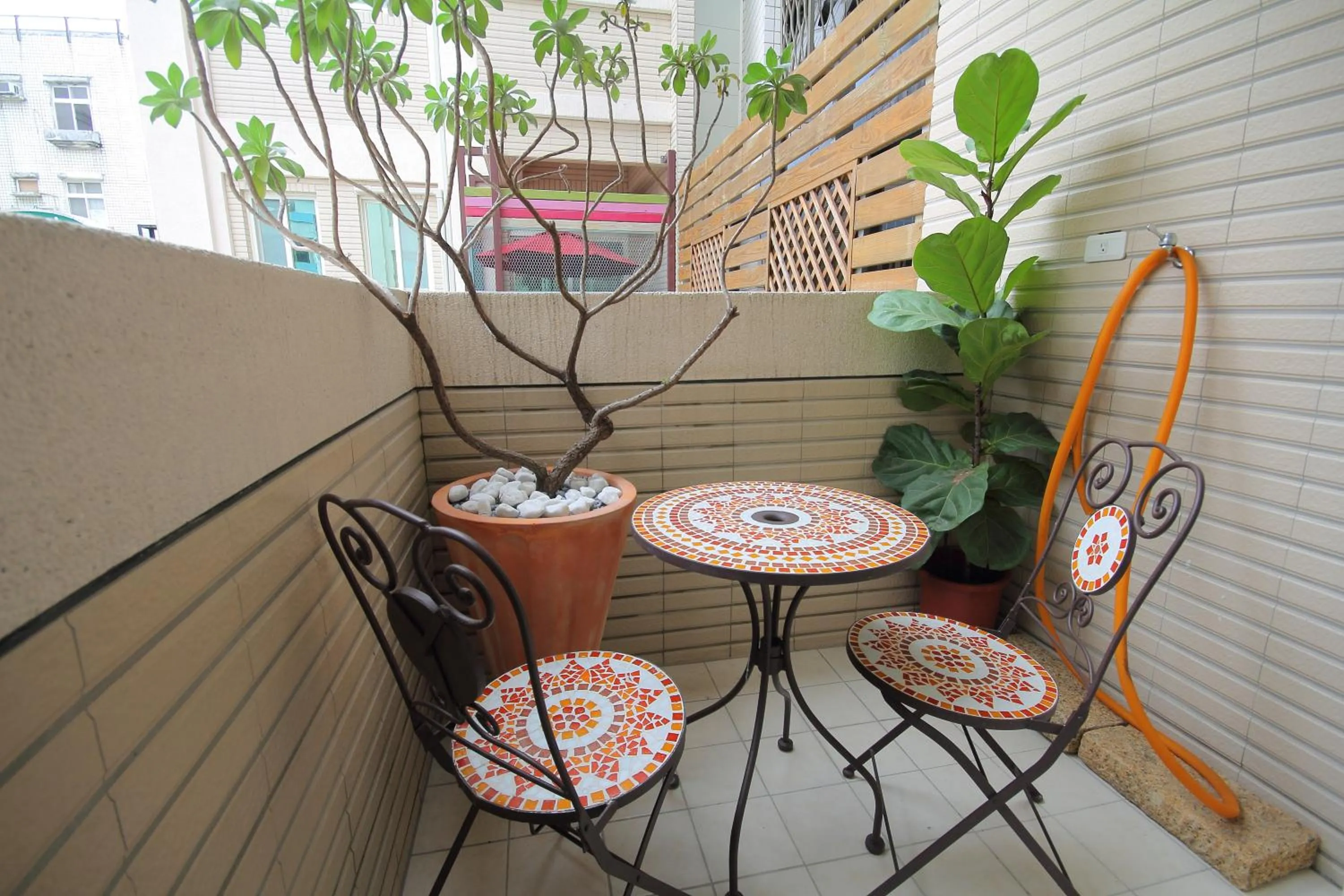Balcony/Terrace in Hualien Paris Home B&B
