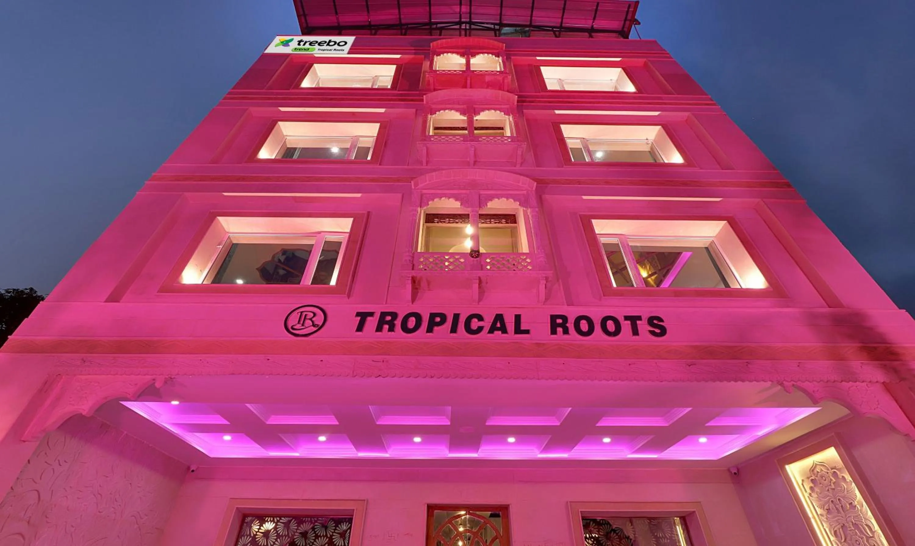 Property building in Treebo Tropical Roots, Bhupatwala Haridwar
