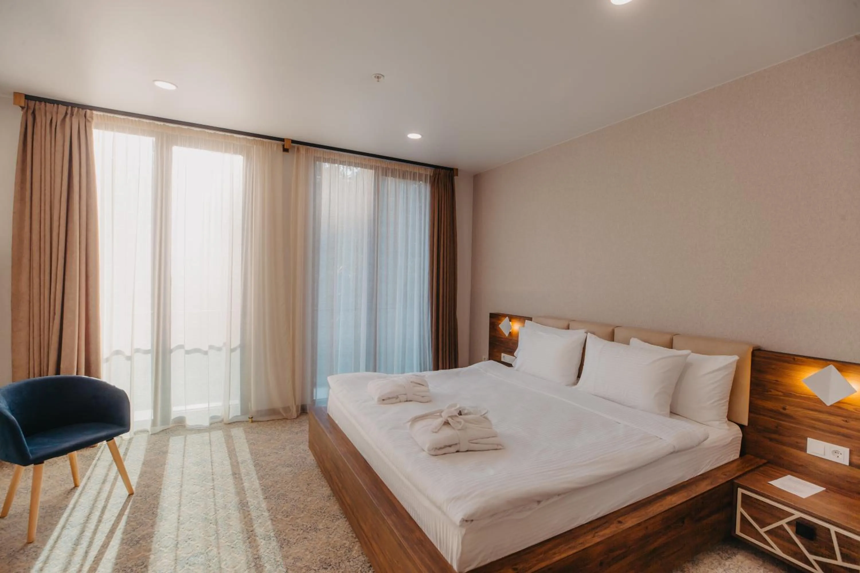 Bedroom, Bed in Capo Verde Hotel Batumi