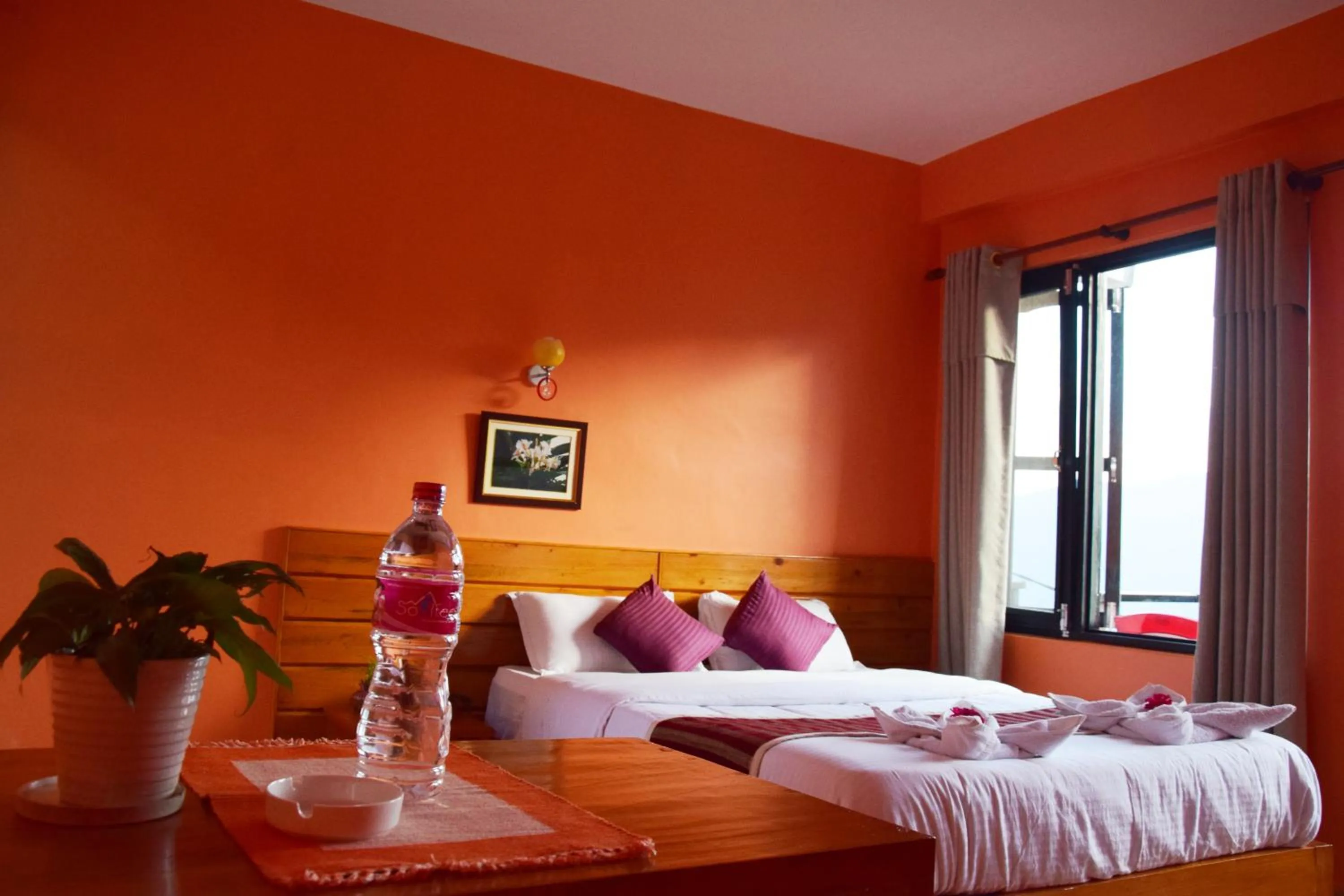 Bed in Siddhartha Garden Ayurveda