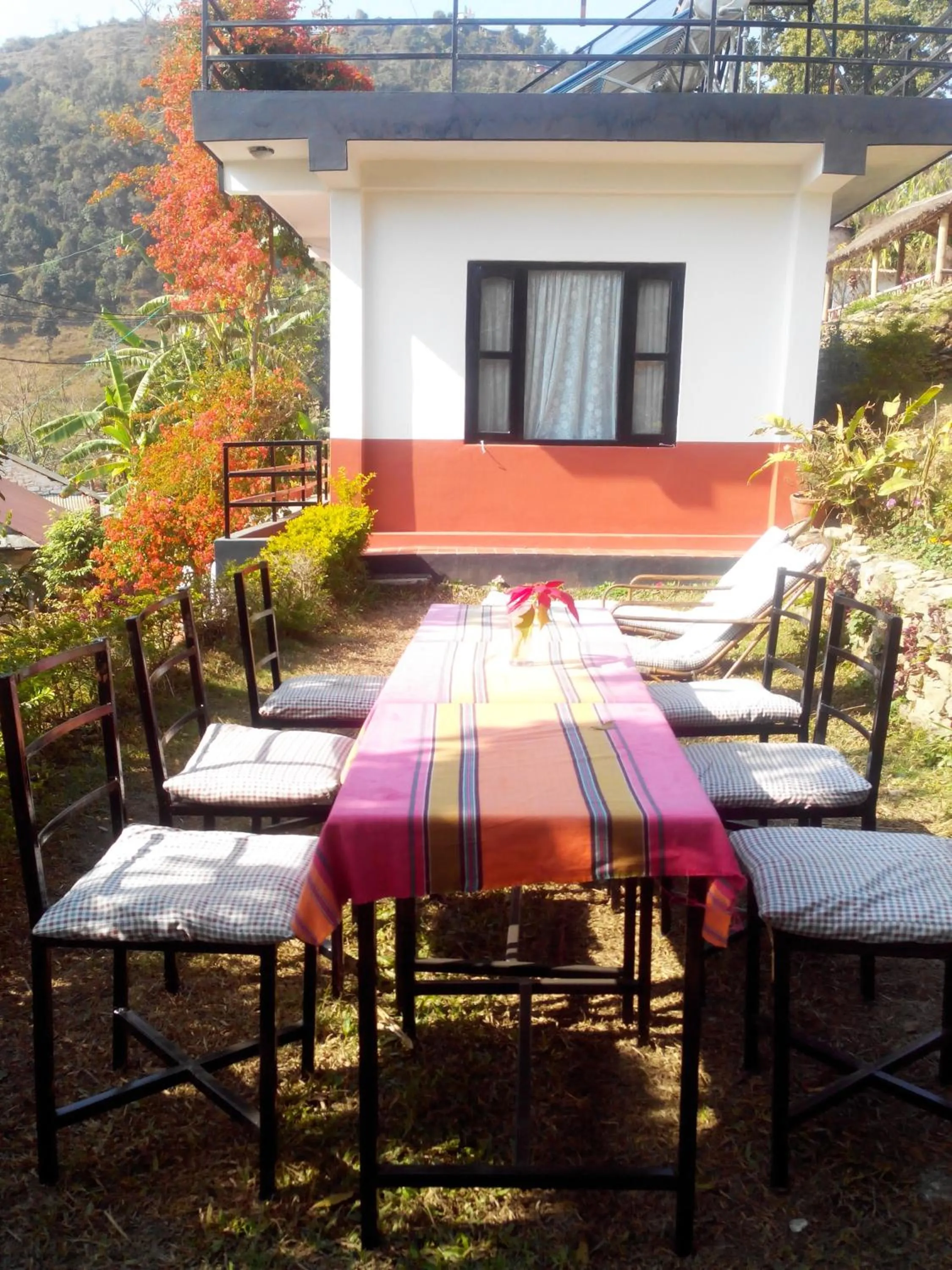 Seating area in Siddhartha Garden Ayurveda