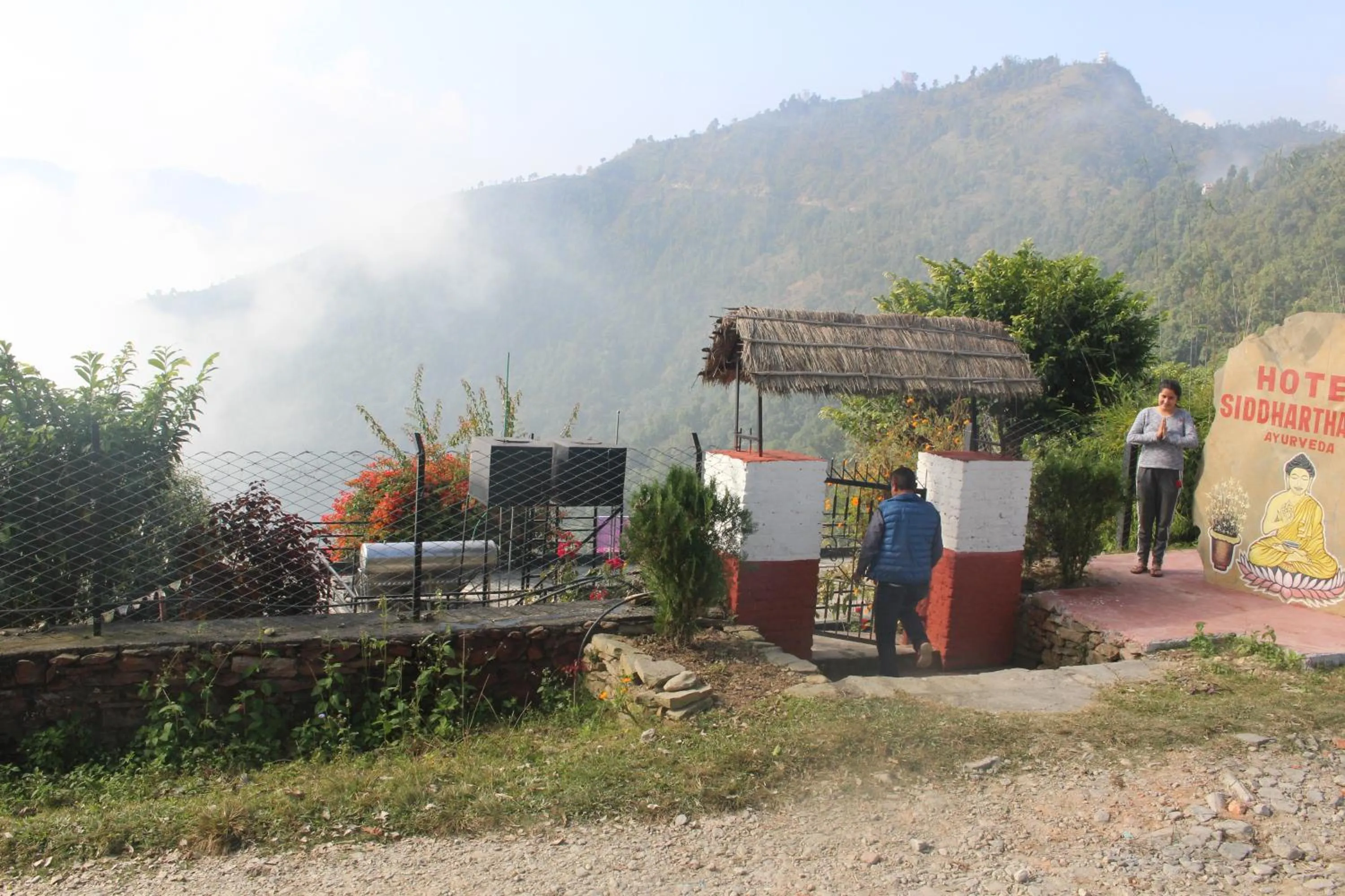 Facade/entrance in Siddhartha Garden Ayurveda