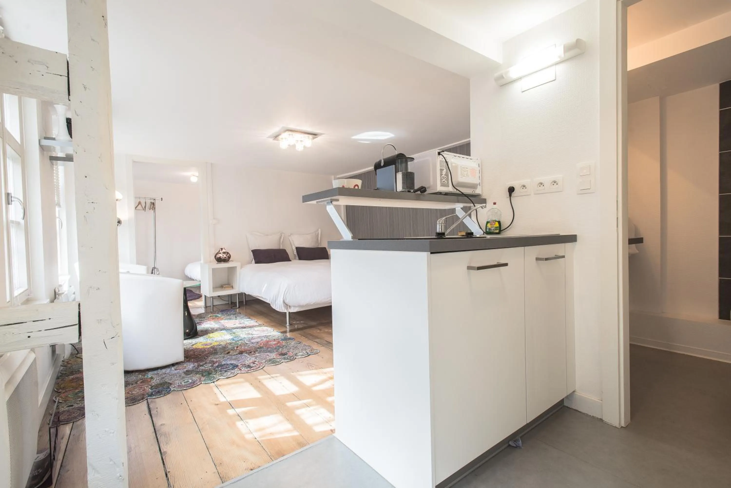 Kitchen or kitchenette in Appartements Orfèvres Cathédrale