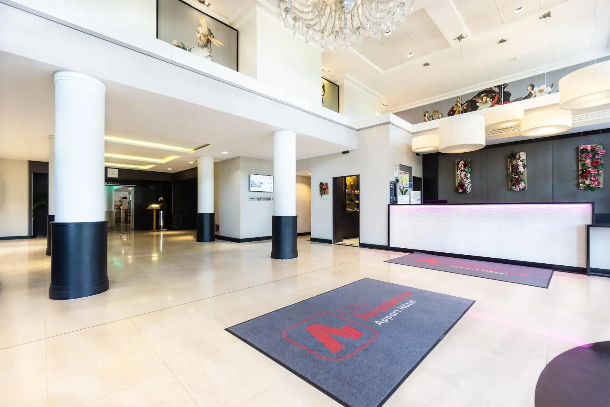 Lobby or reception in City Résidence Paris CDG Airport Lobby or reception in City Résidence Paris CDG Airport