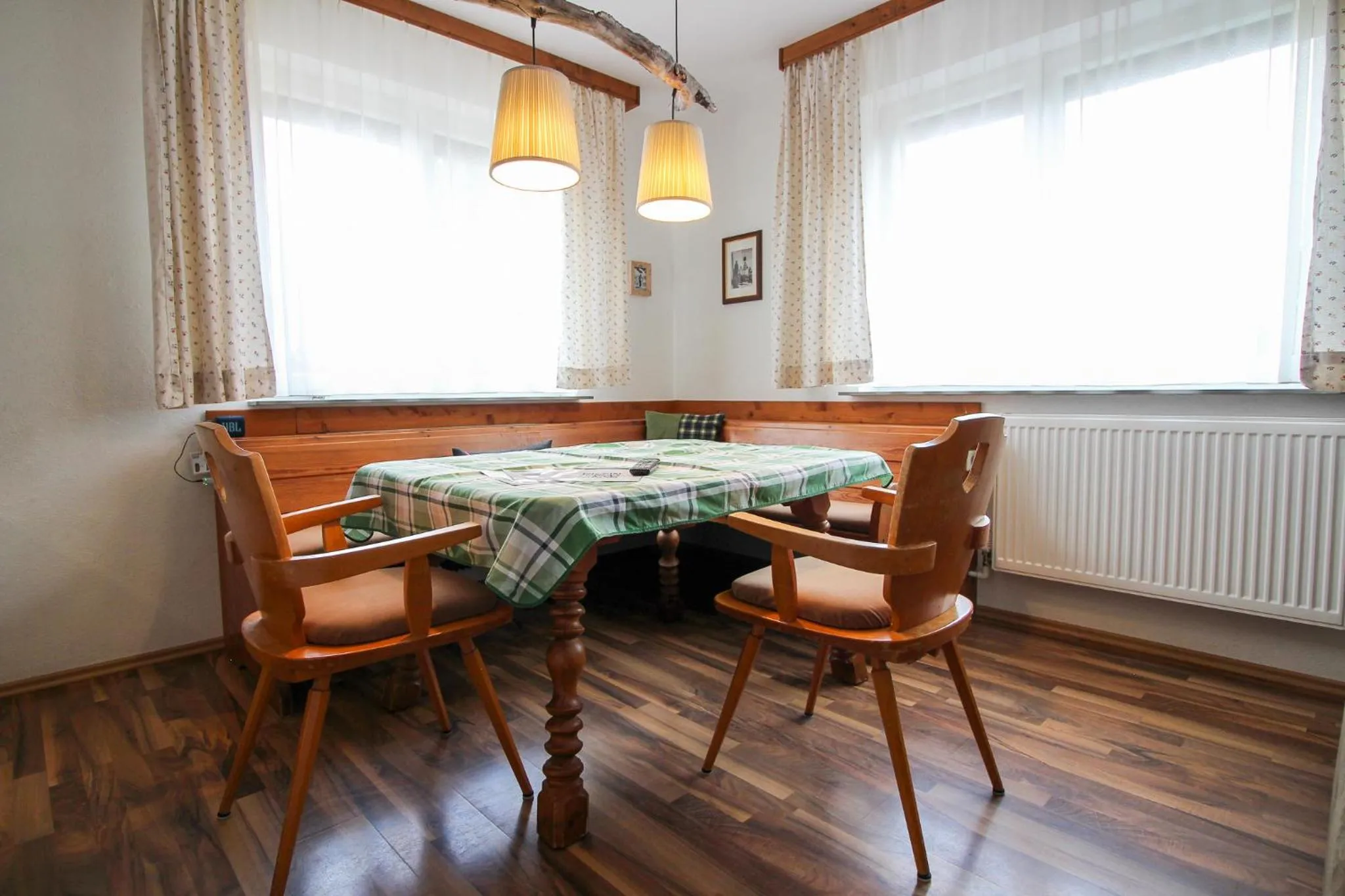 Seating area in Haus Kinspergher