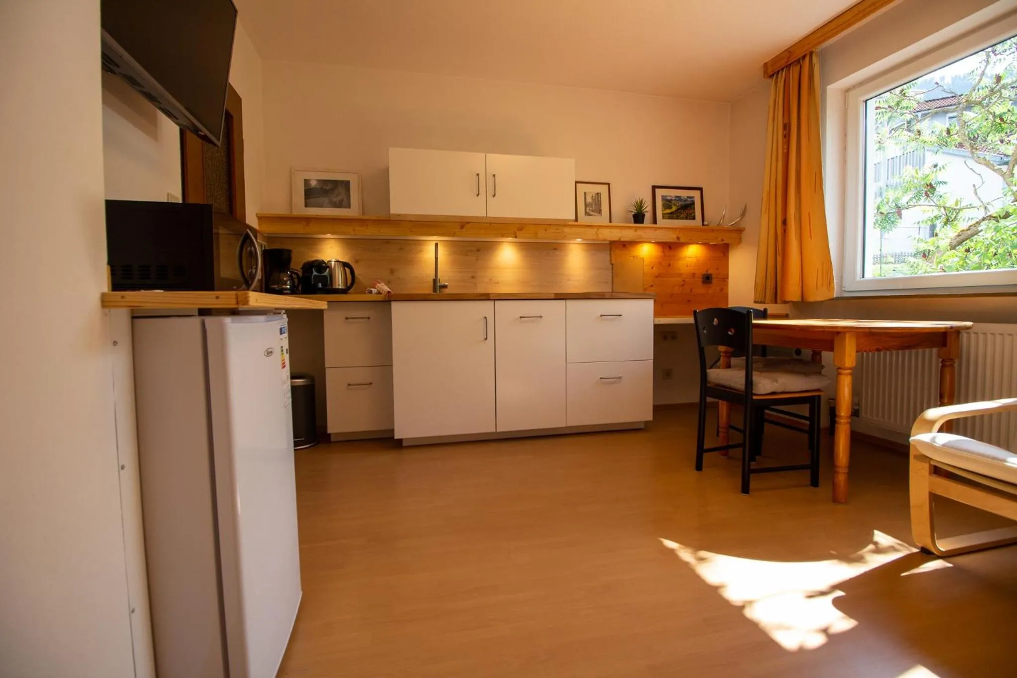Dining area in Haus Kinspergher