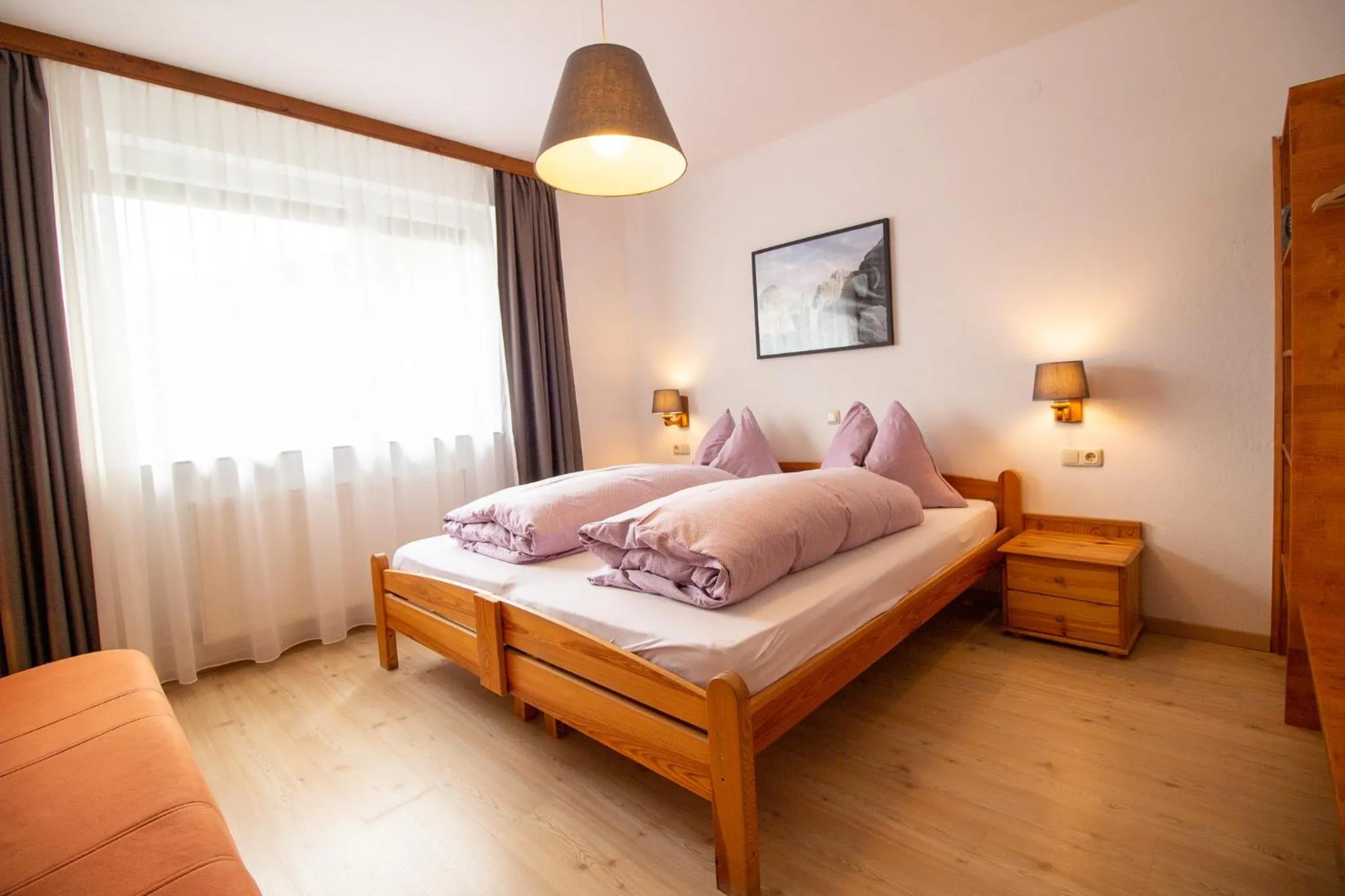 Bedroom, Bed in Haus Kinspergher